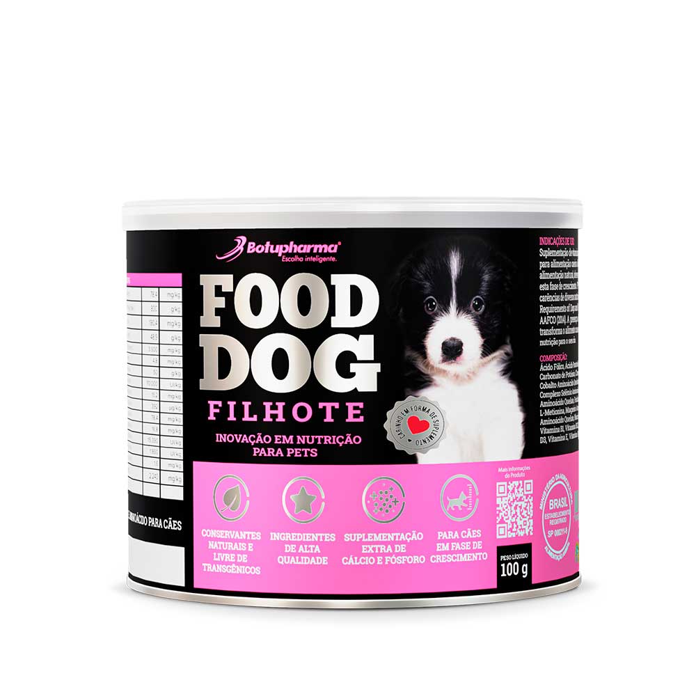Food Dog Filhote Suplemento Alimentar