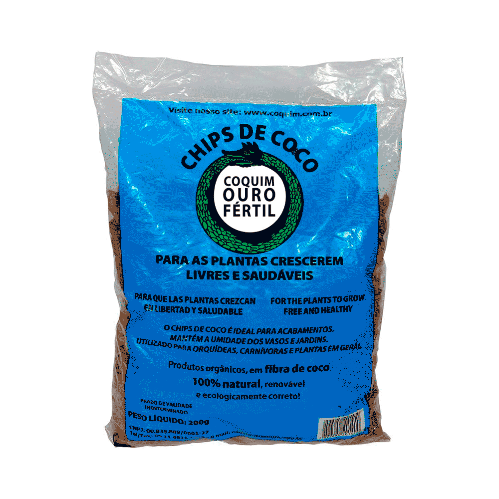 Chips de Coco Coquim Ouro Fértil