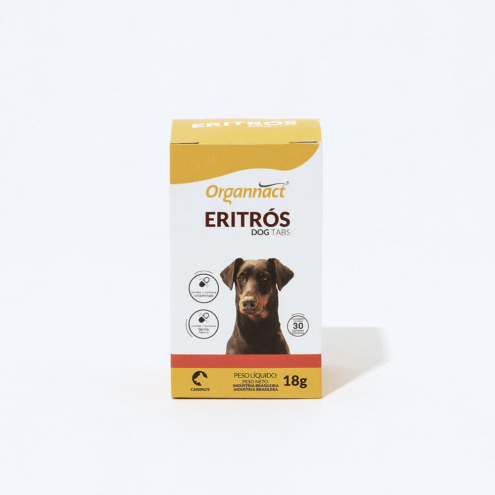 Organnact Eritrós Tabs para Cães