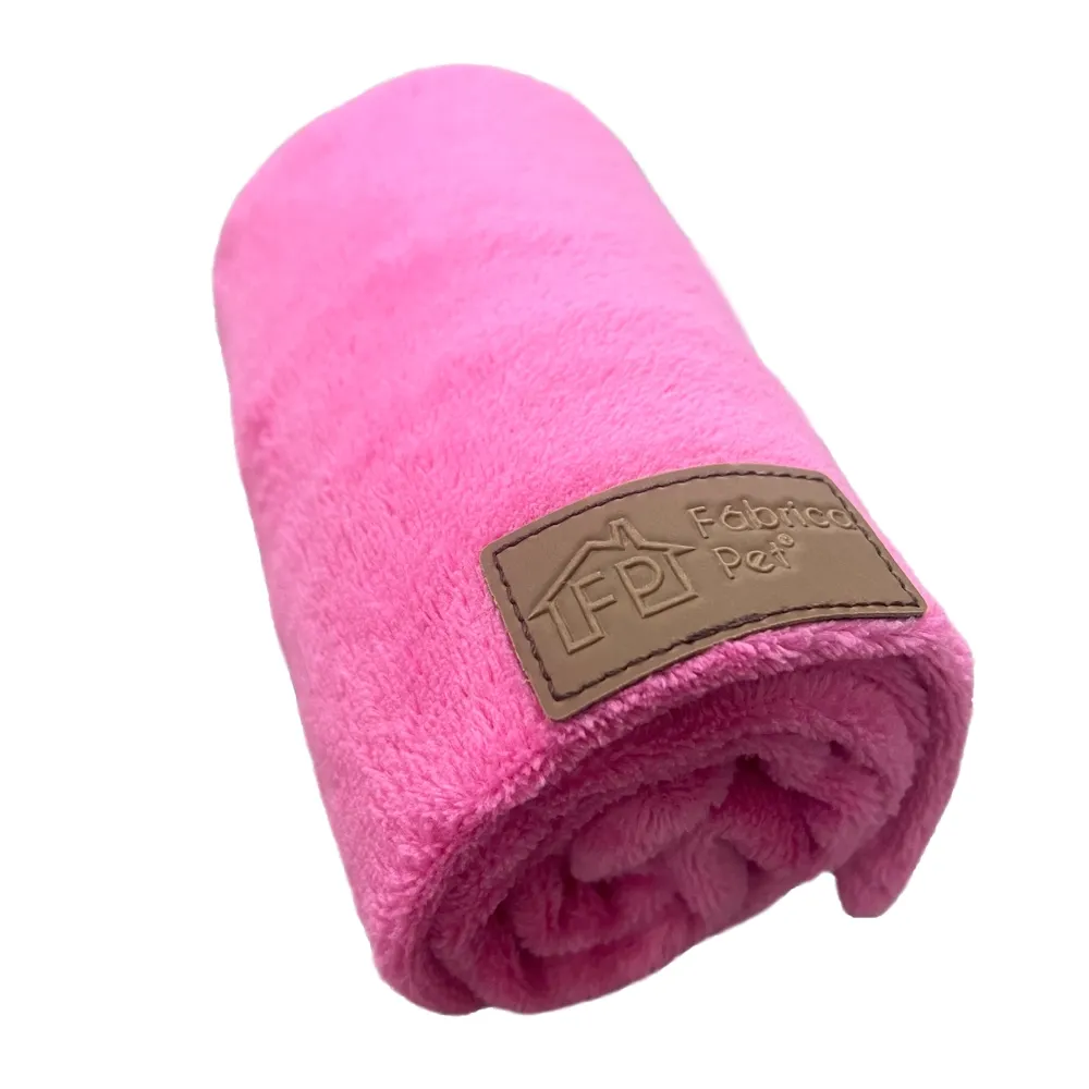 Cobertor Ultra Soft Liso Pink Fábrica Pet