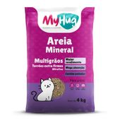 Areia Higiênica Mineral Multigrãos Myhug