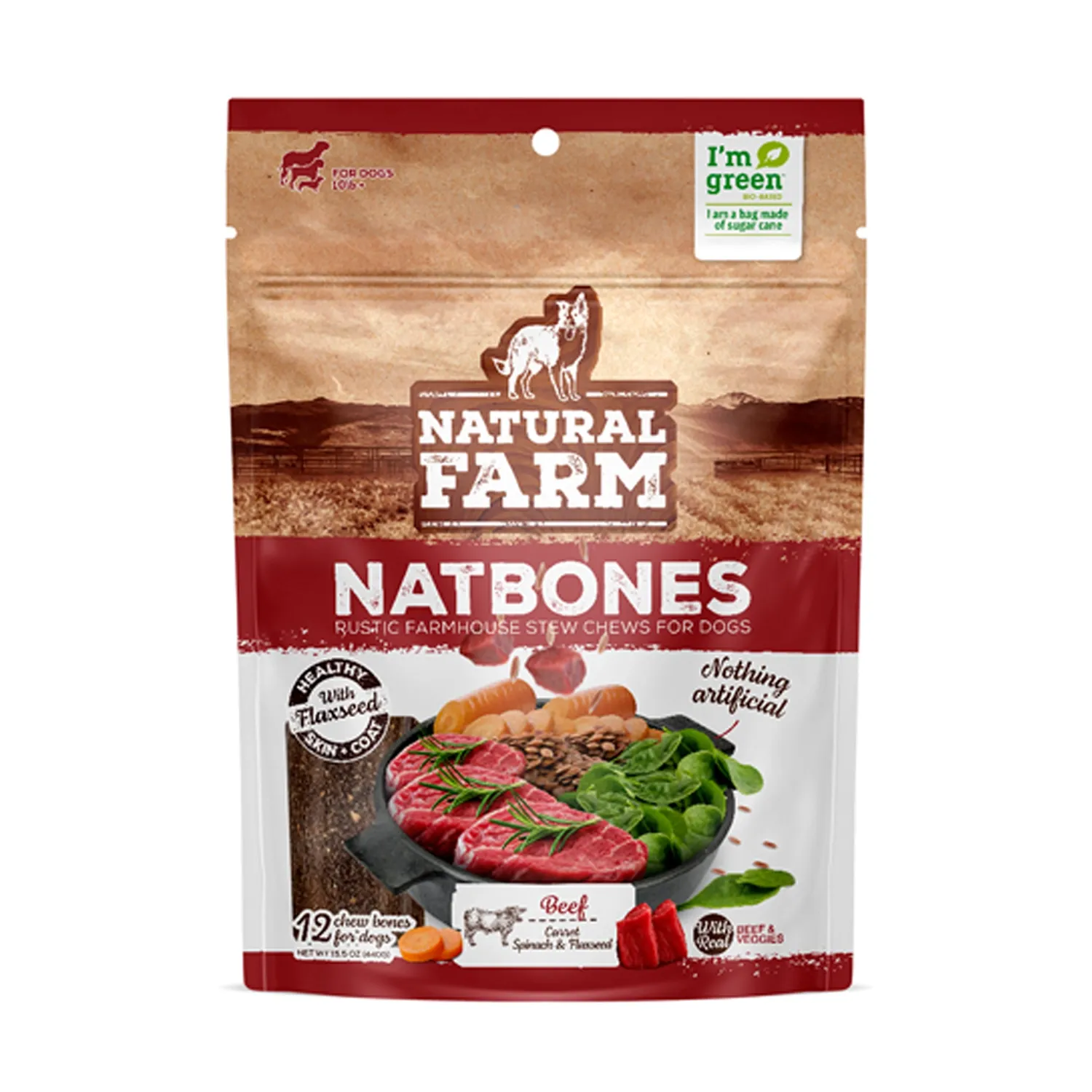 Petisco Natbones Natural Farm Carne