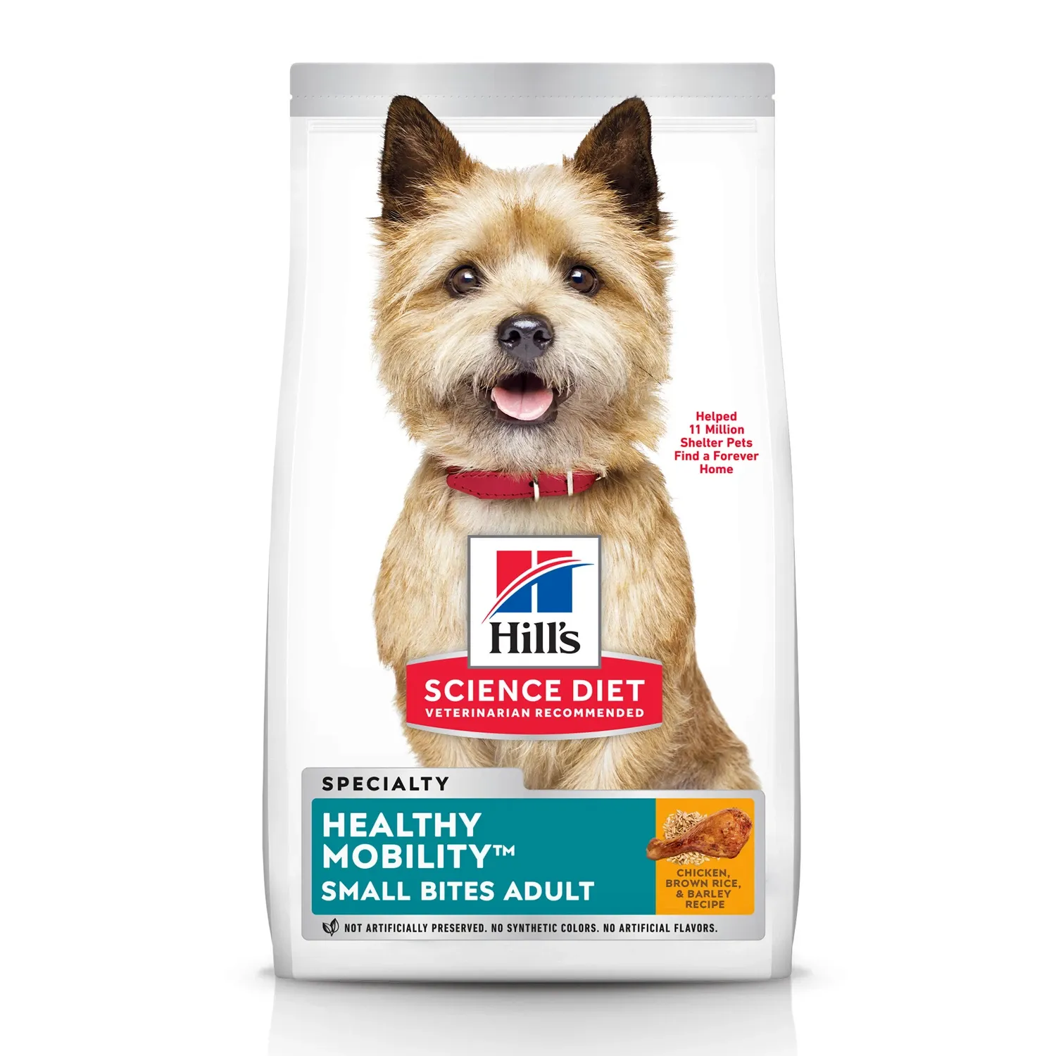 Ração Hill's Science Diet Mobilidade Saudável Pedaços Pequenos para Cães Adultos Sabor Frango