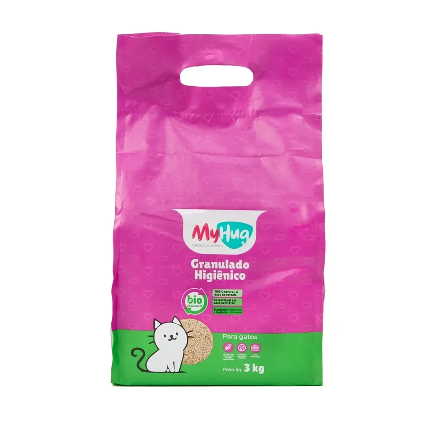 Granulado Higiênico Bio para Gatos MyHug