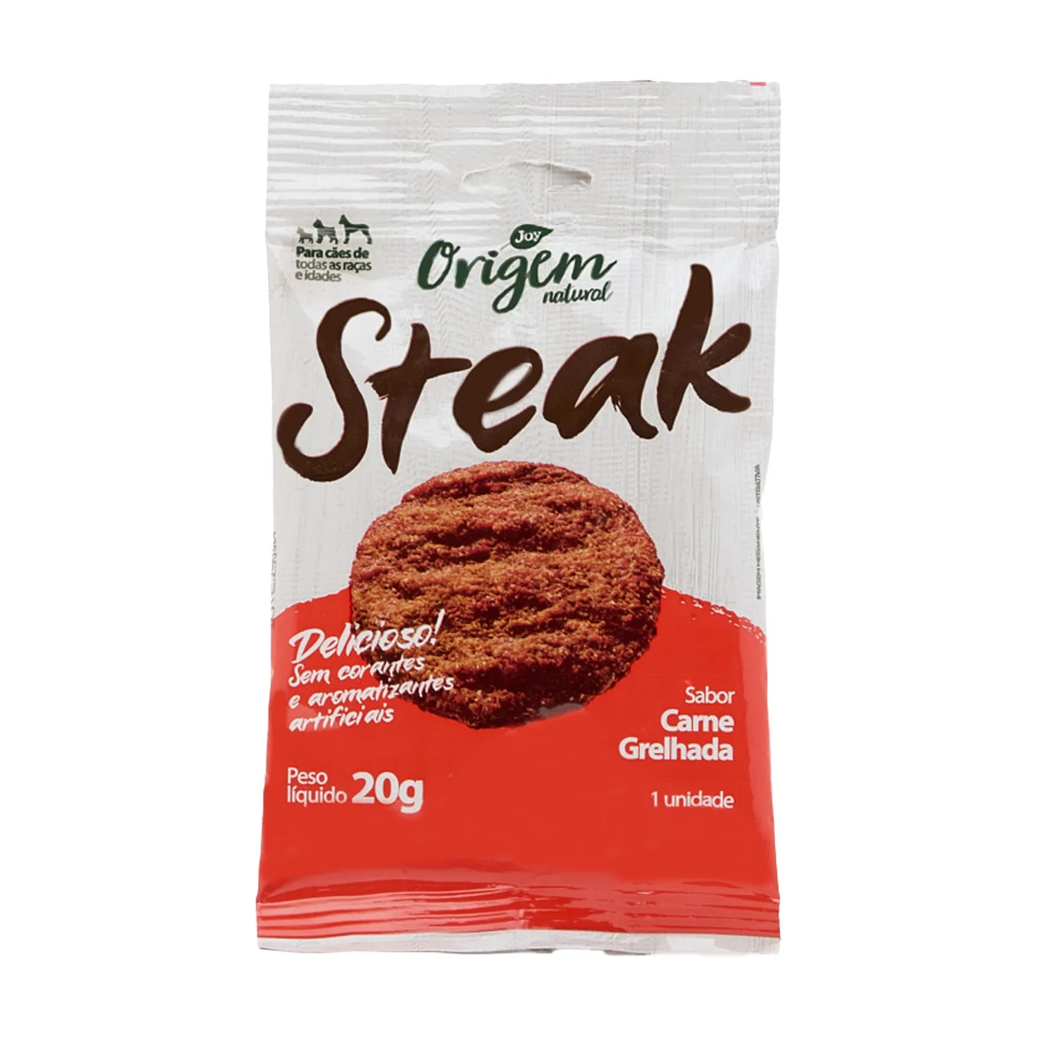 Petisco Origem Natural Steak Carne