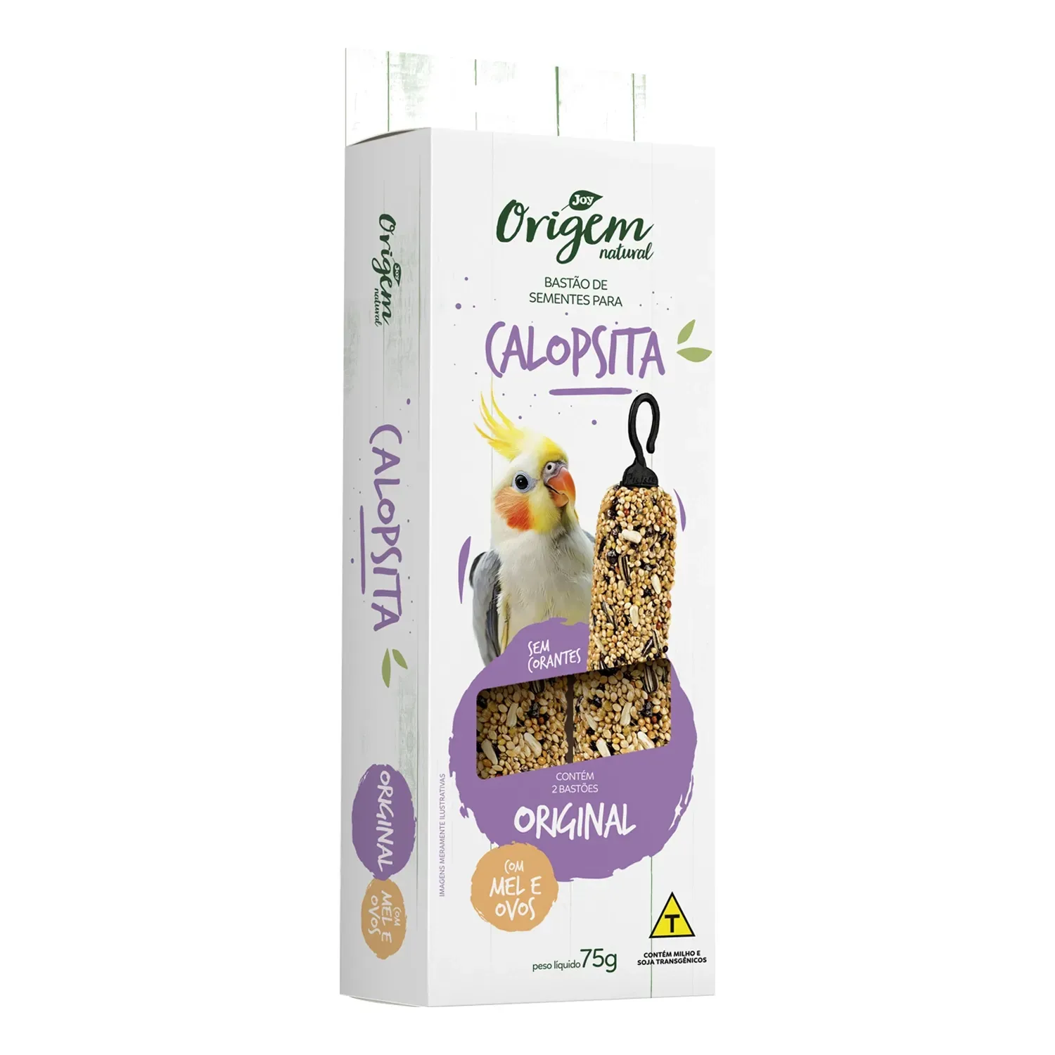 Bastão para Calopsita Original Origem Natural