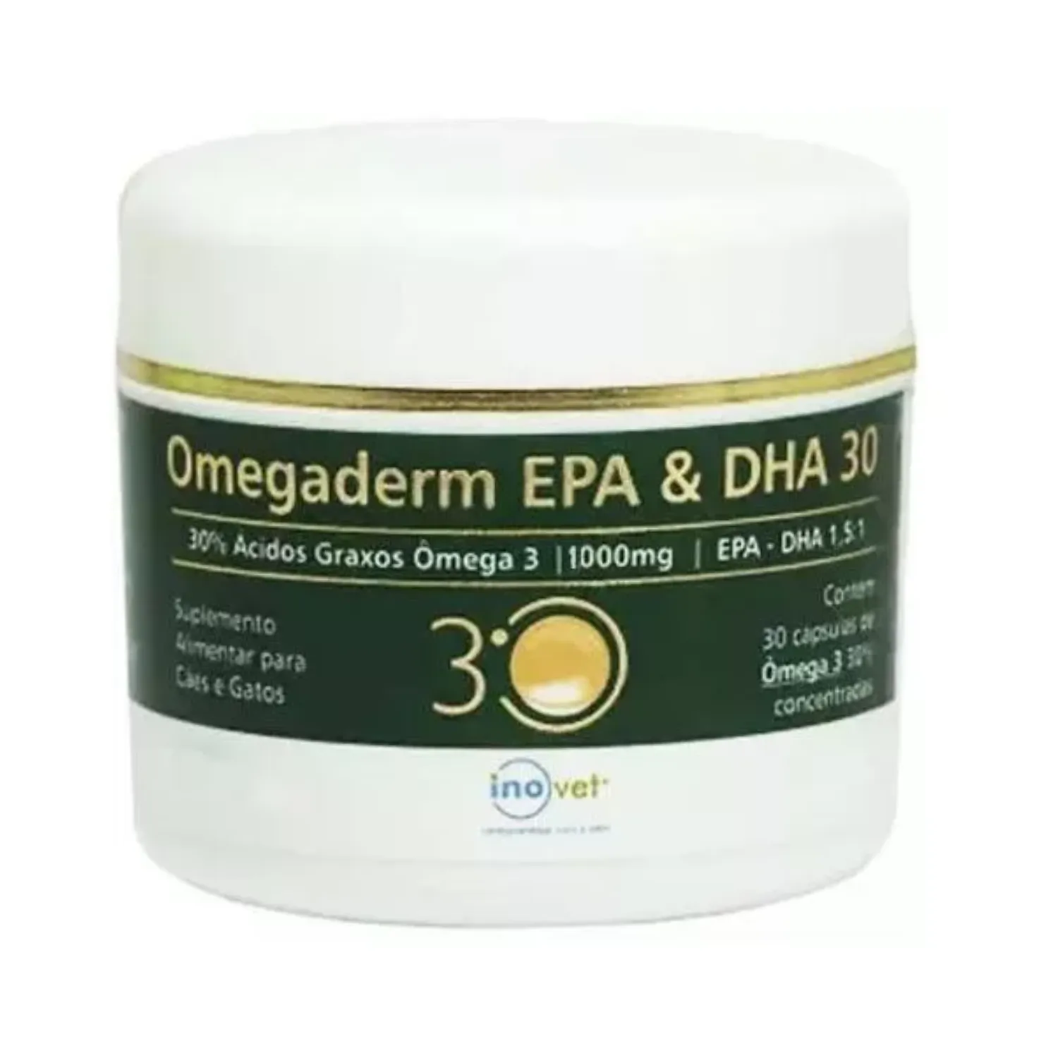 Omegaderm EPA e DHA Cães e Gatos Inovet