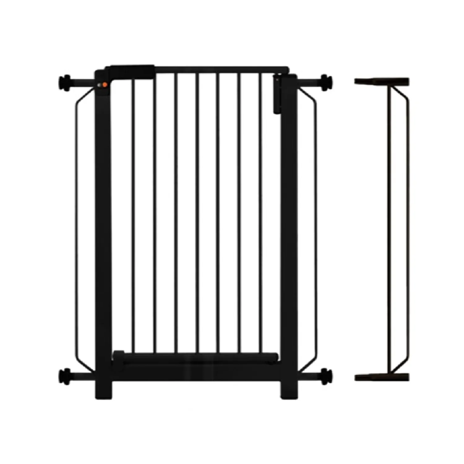 Kit Grade de Porta Plus 80 cm Tubline Preta