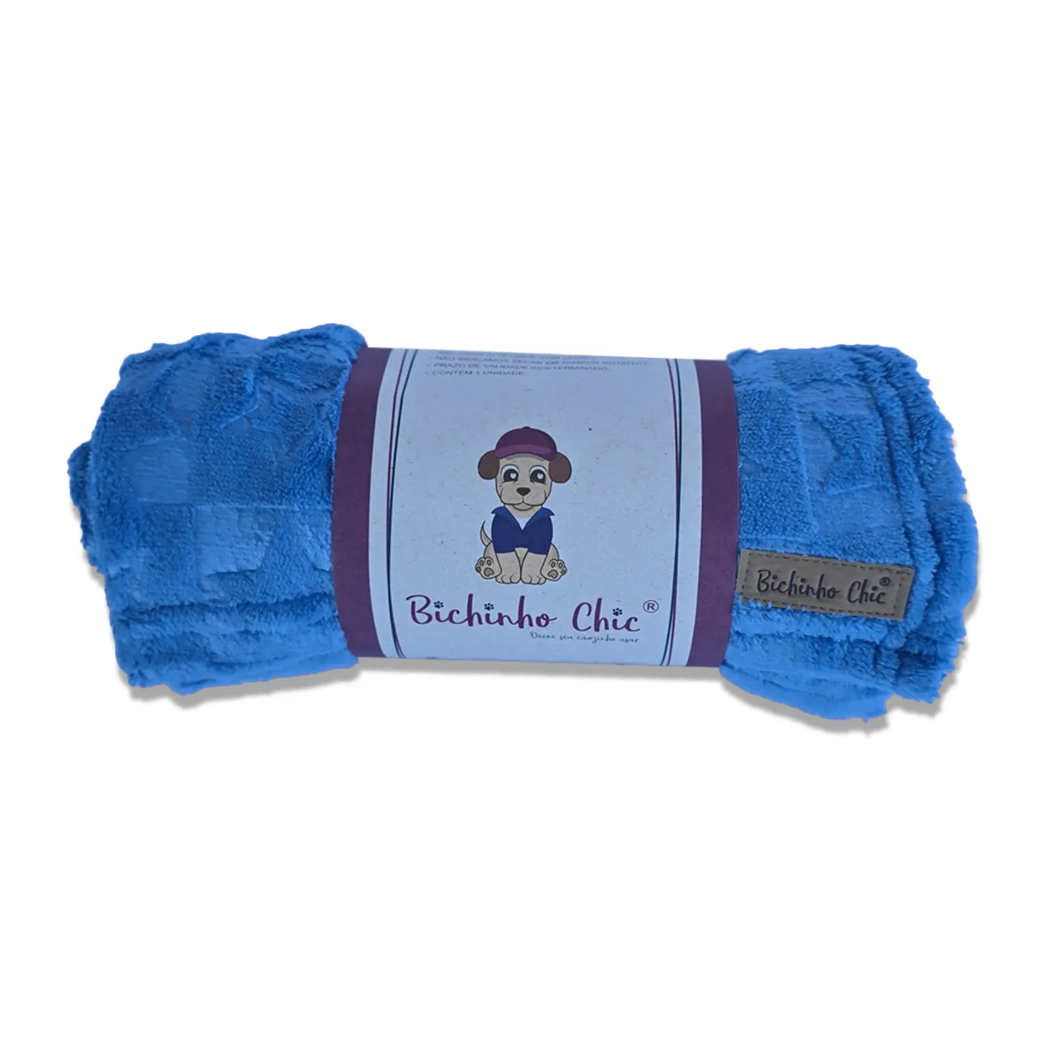 Cobertor Soninho Bichinho Chic Azul