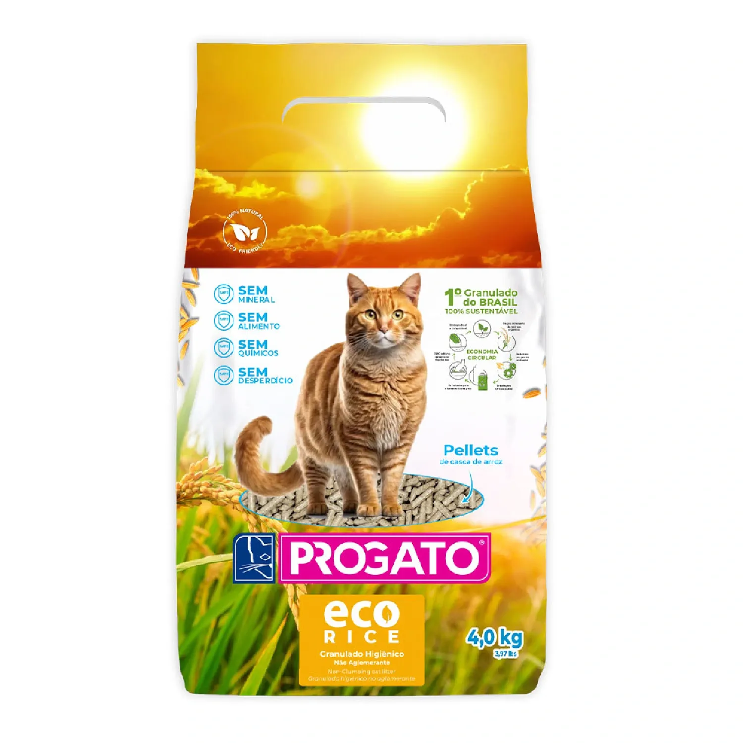 Granulado Higiênico Progato Ecorice