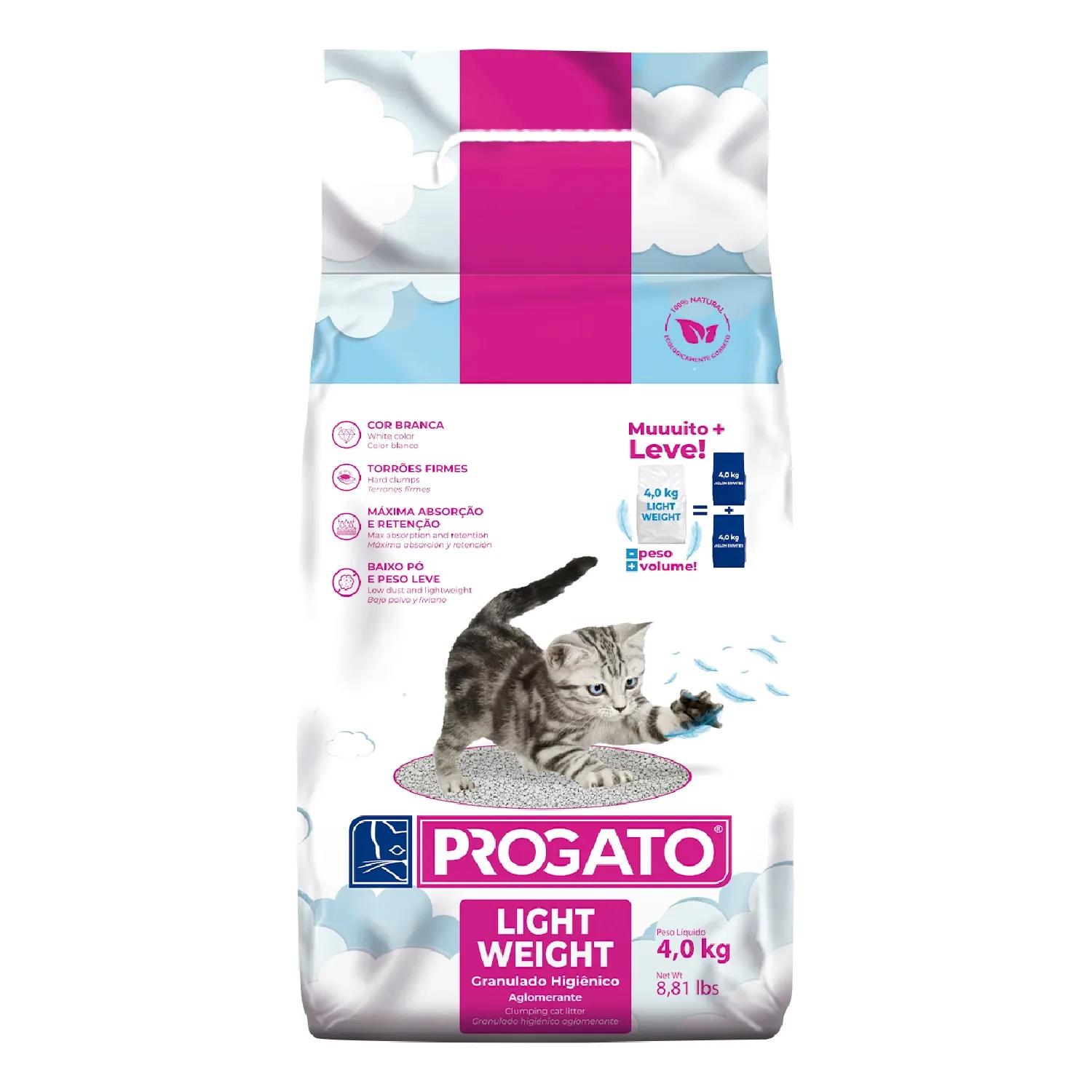 Granulado Higiênico Progato Light Weight