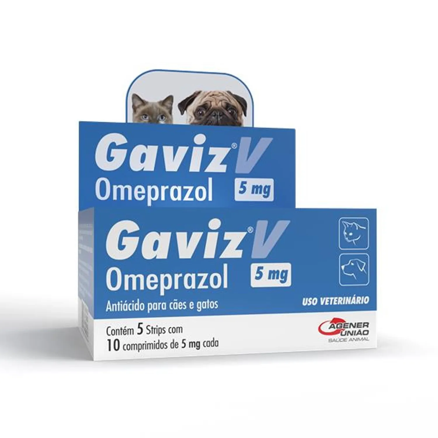 Antiácido Gaviz V Omeprazol 5mg