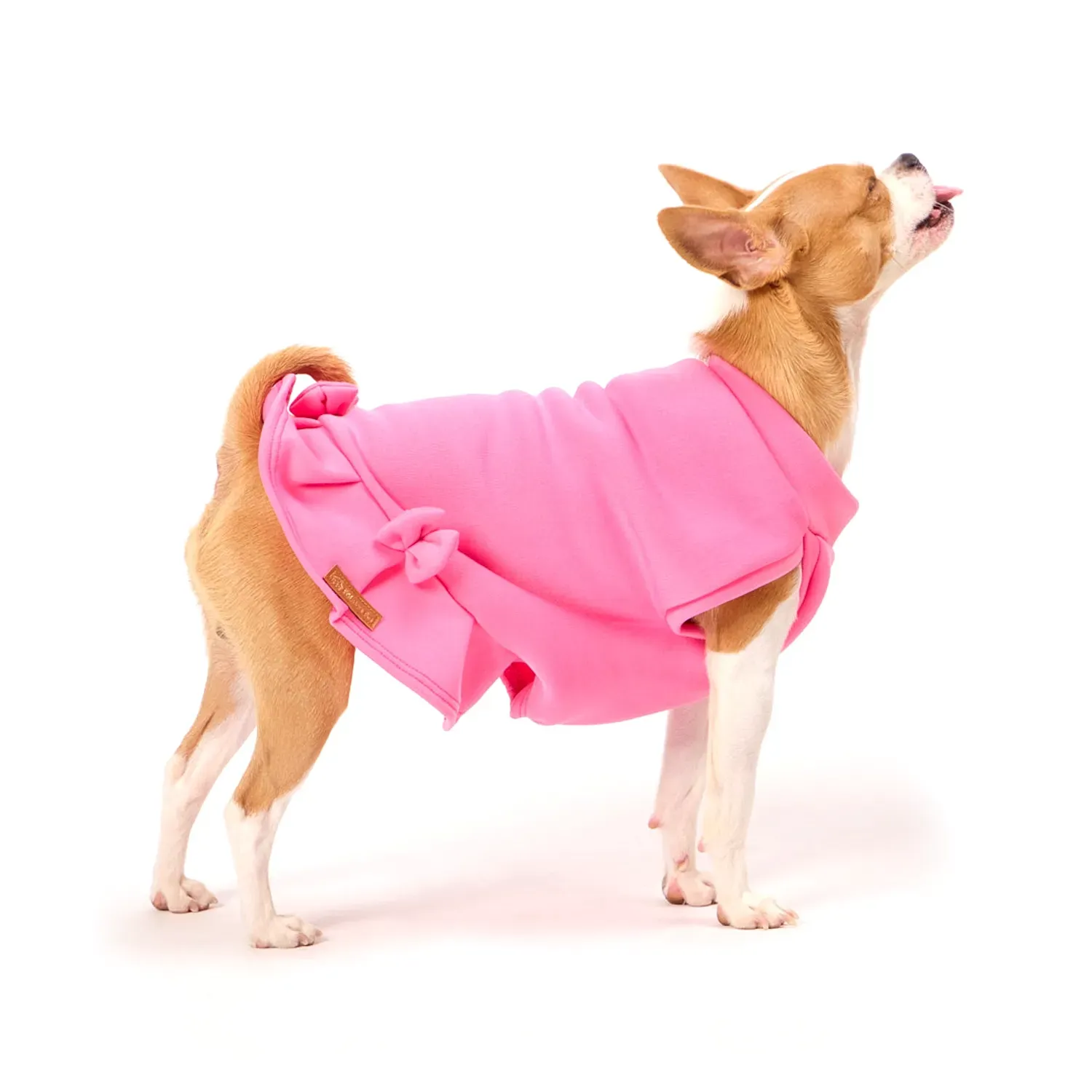 Vestido Moletom Pink Fábrica Pet