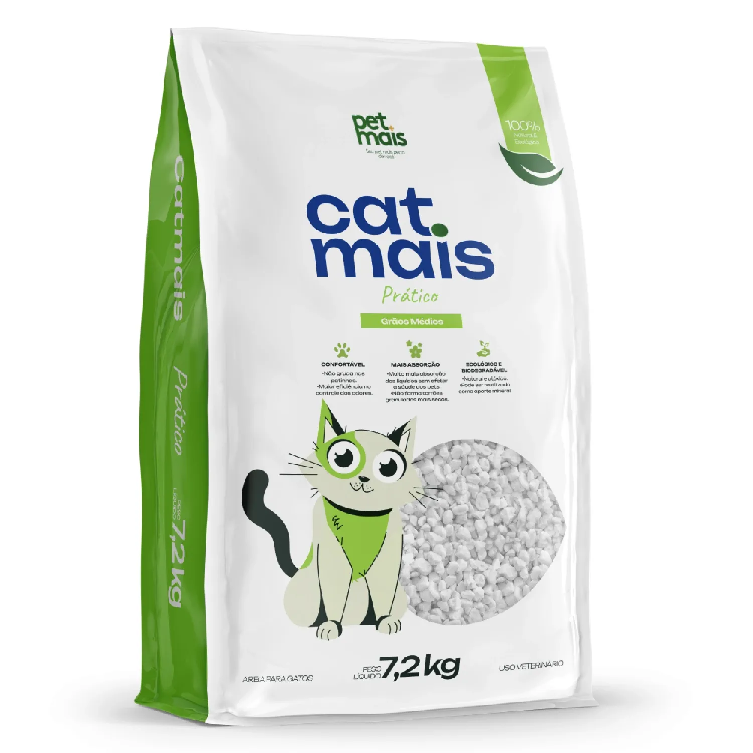 Granulado Higiênico Cat Mais Prático Petmais