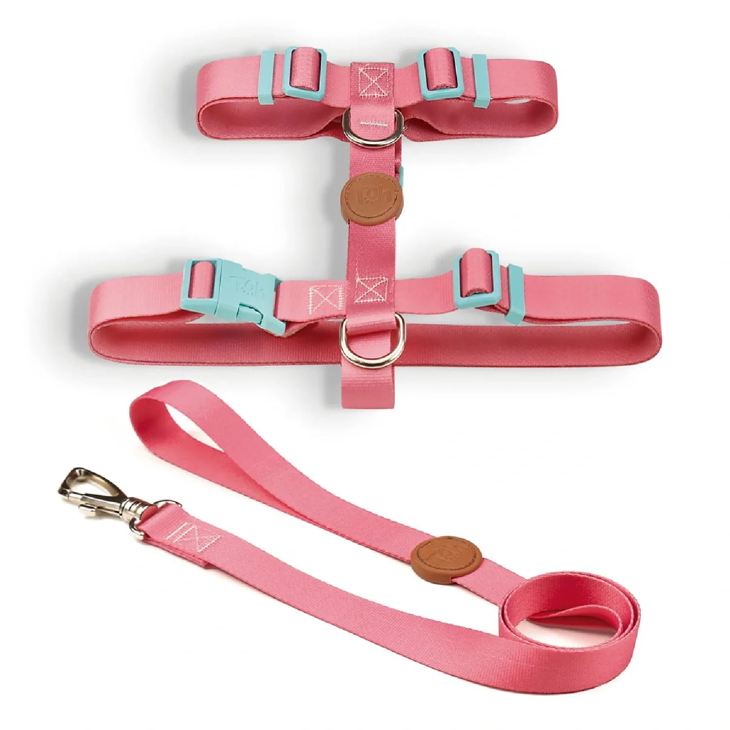 Conjunto Peitoral H com Guia Toh Fiji