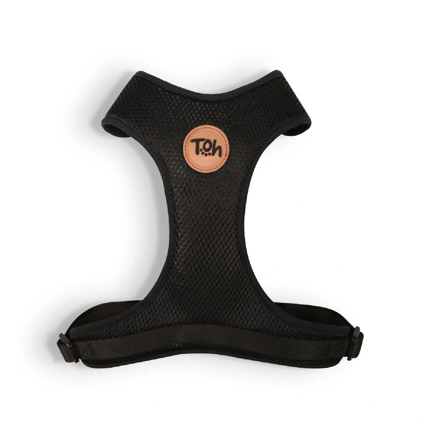Peitoral H Mesh para Cães Toh Preto