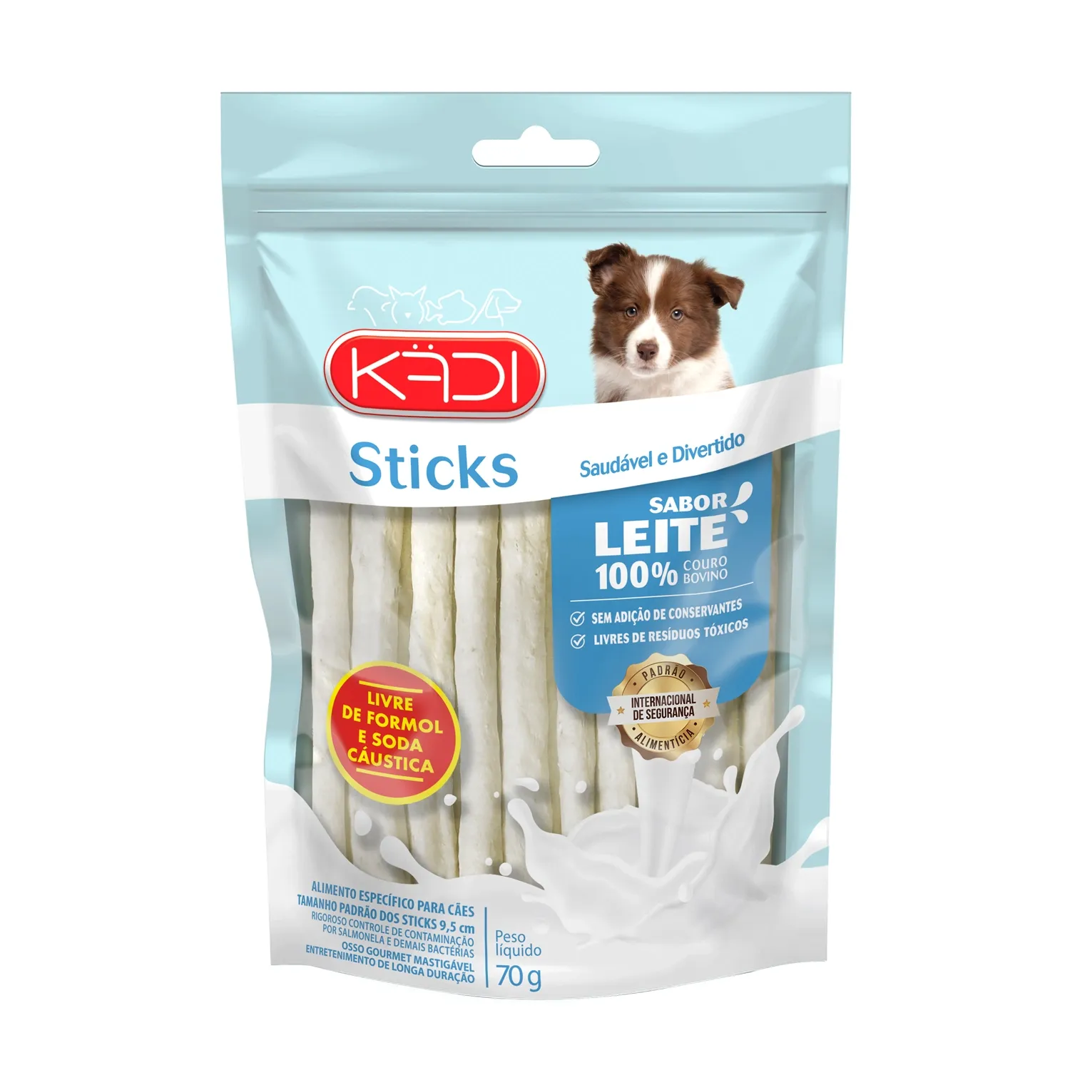 Sticks Cães Filhotes Leite Kadi