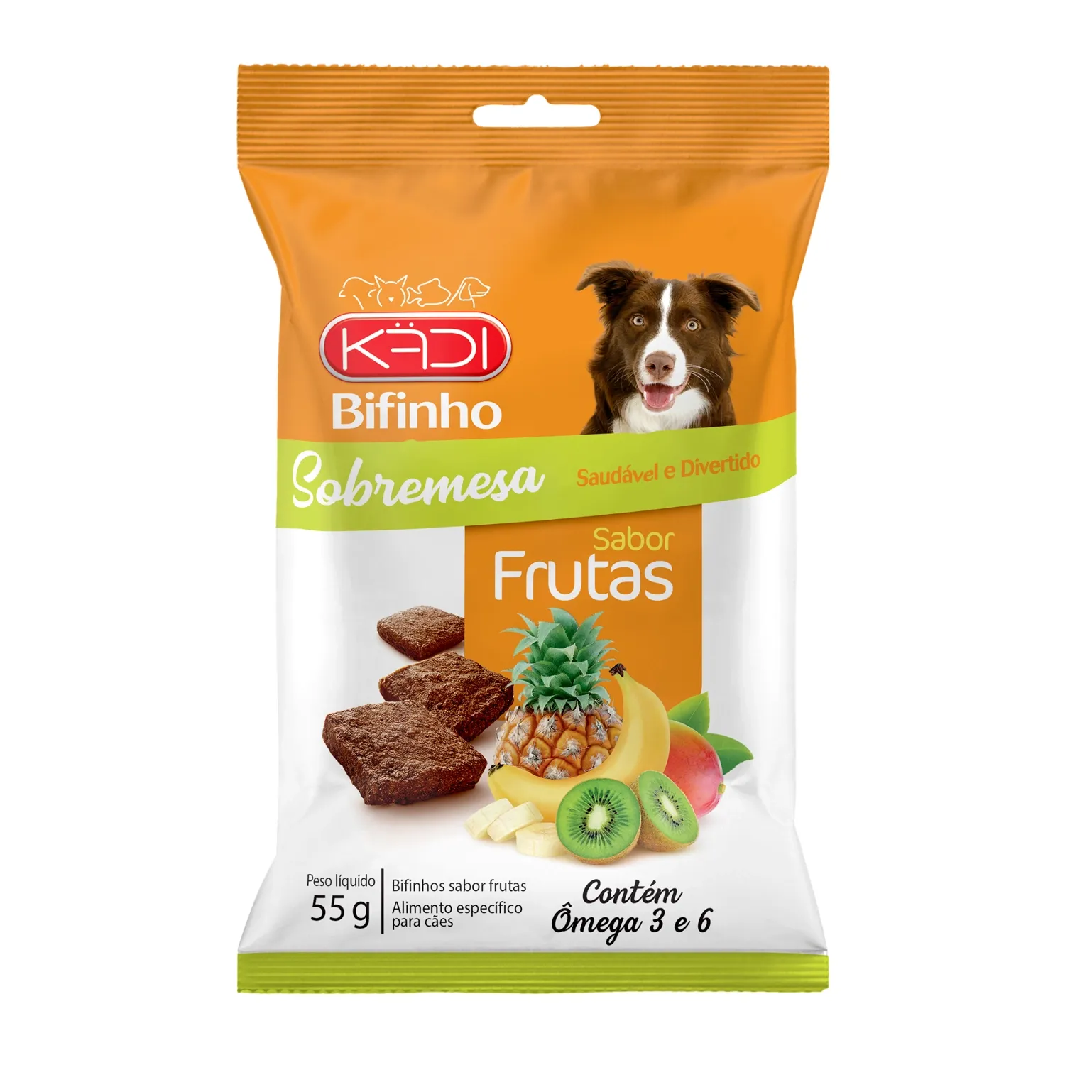 Bifinho Sobremesa Frutas para Cães Kadi