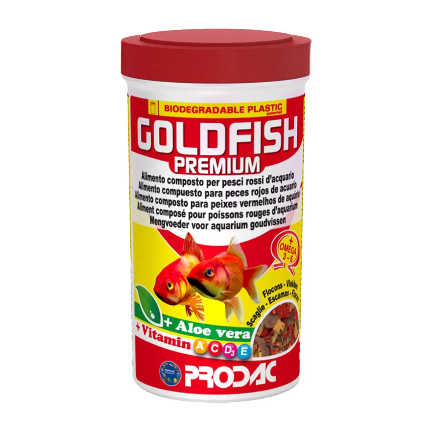 Ração Prodac Goldfish Flakes Premium