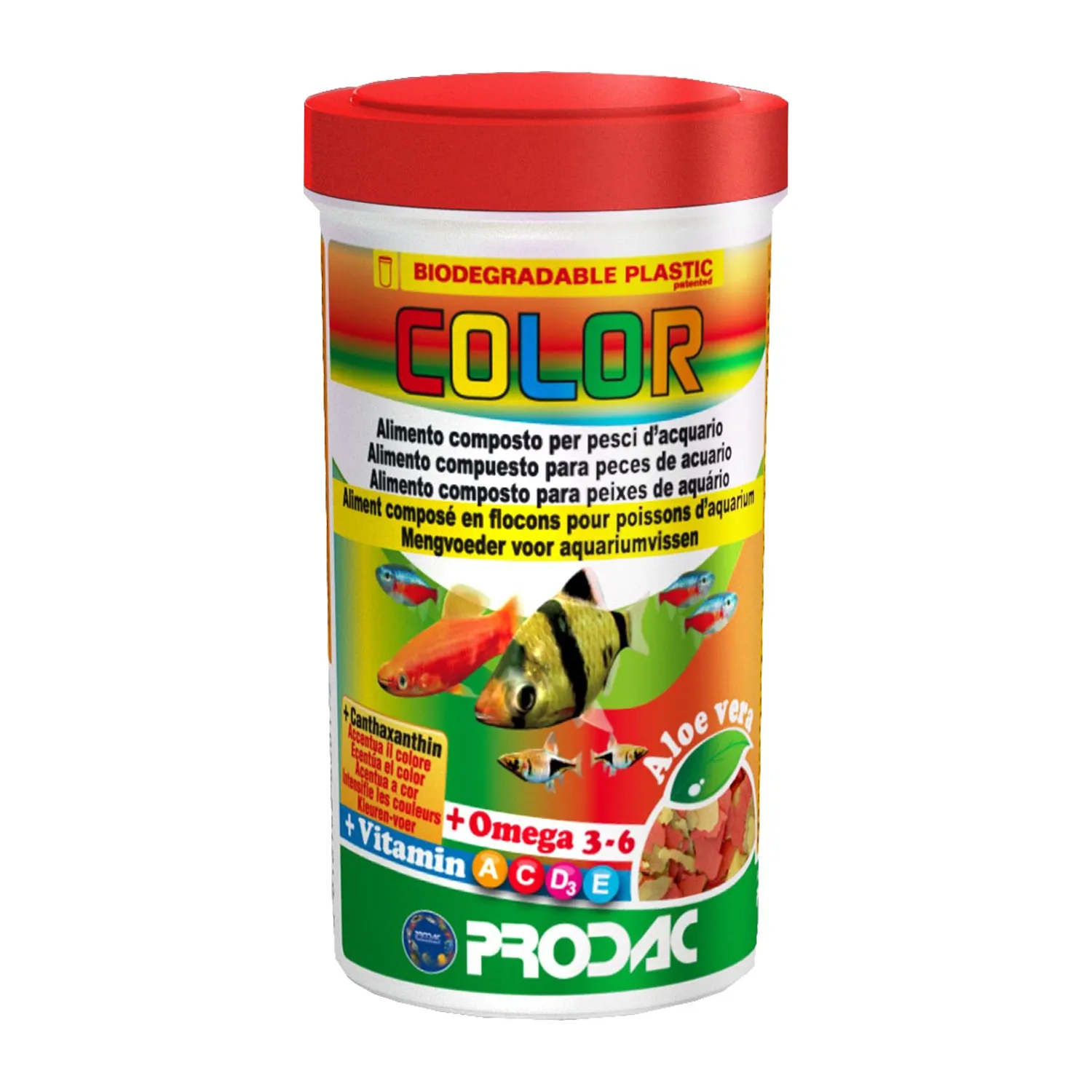 Ração Prodac Tropical Color Flakes