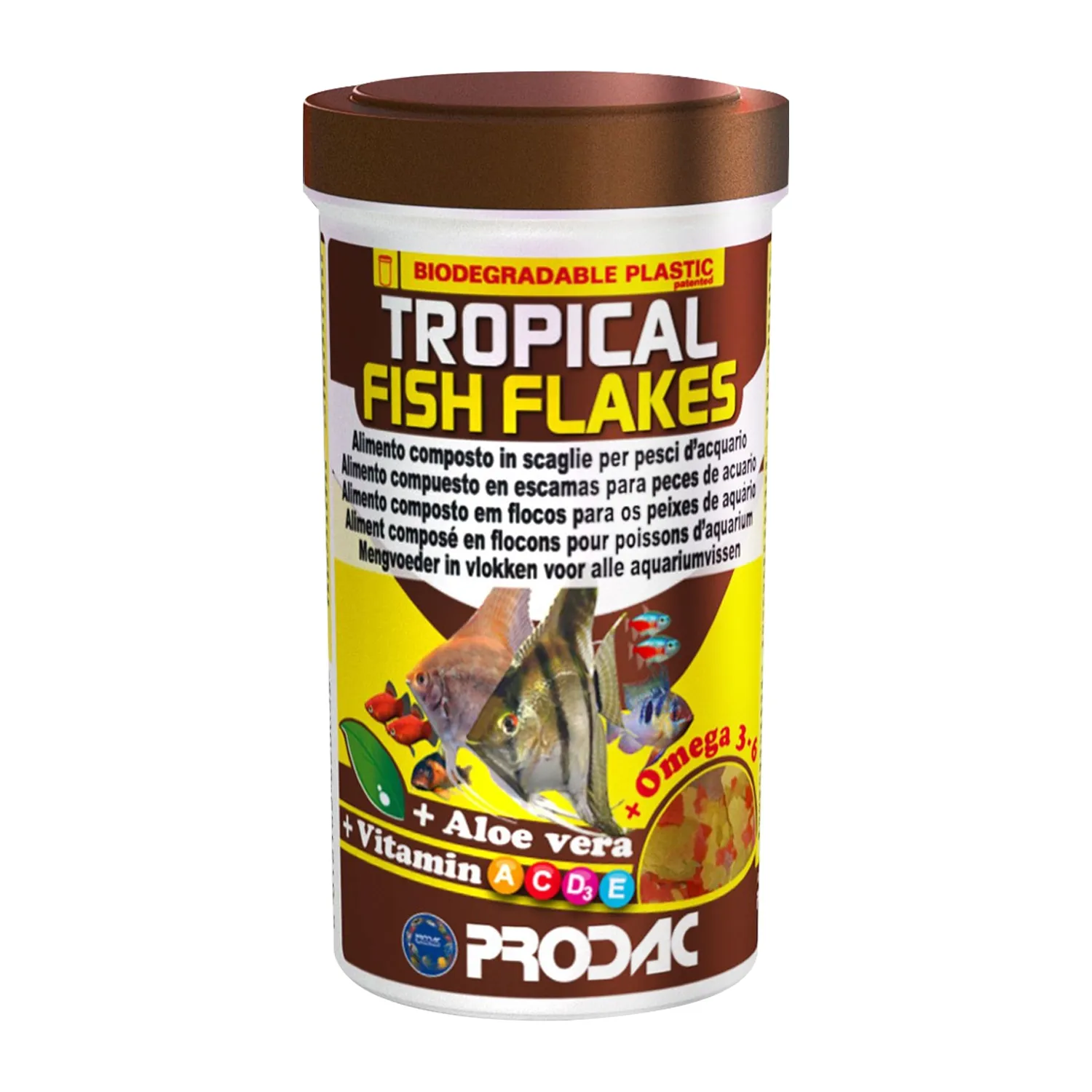 Ração Prodac Tropical Fish Flakes