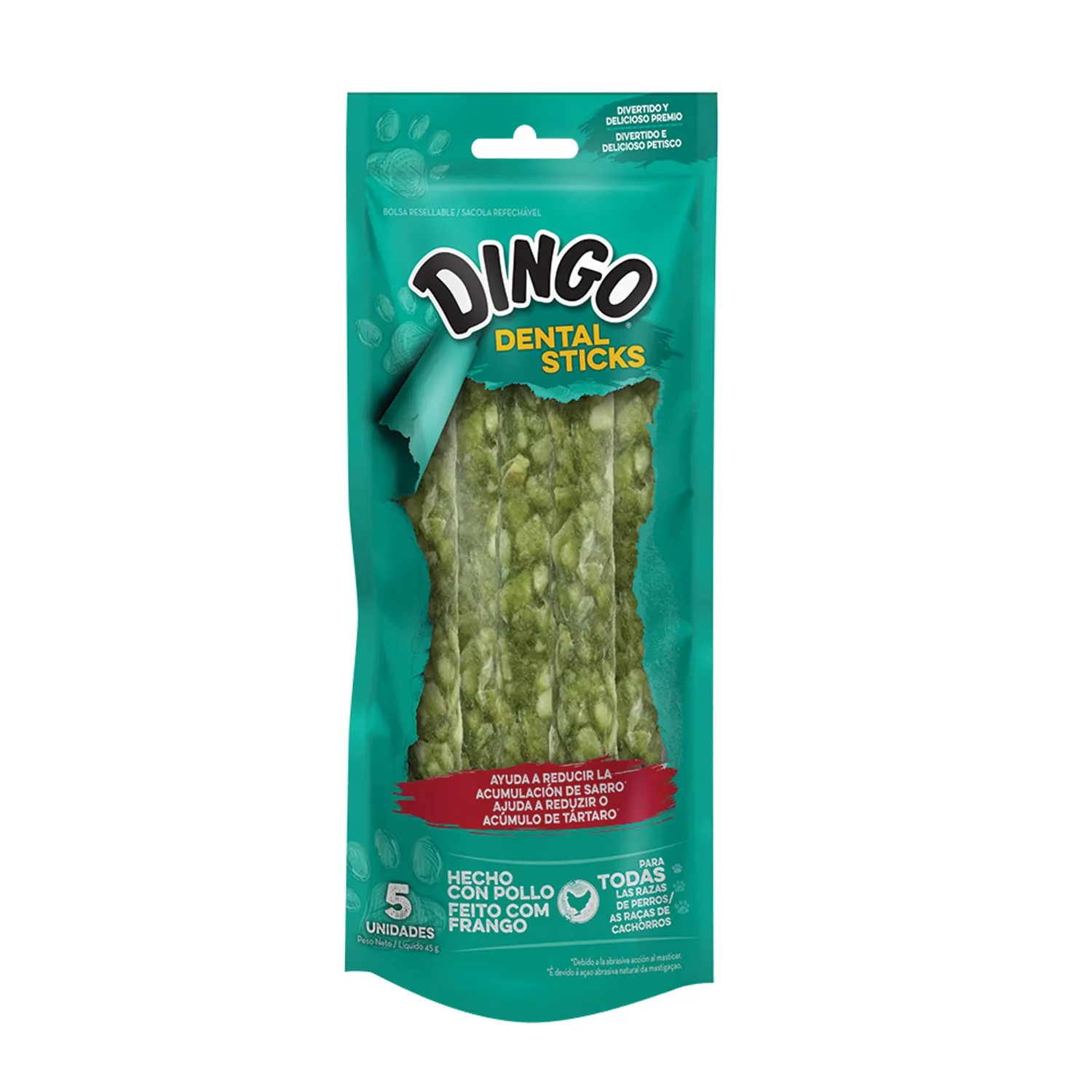 Palito Dingo Dental Sticks para Cães