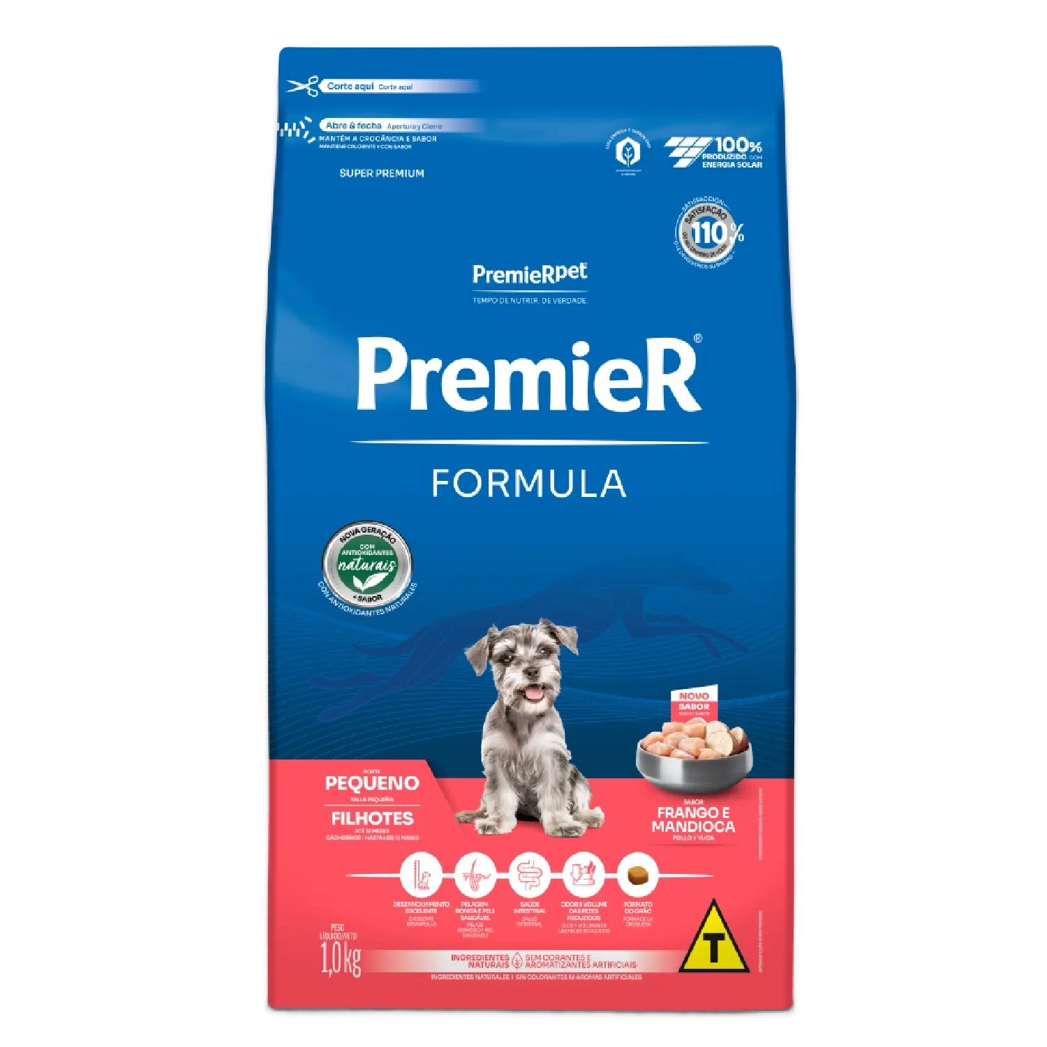 Ração Premier Formula Cães Filhotes Raças Pequenas Frango