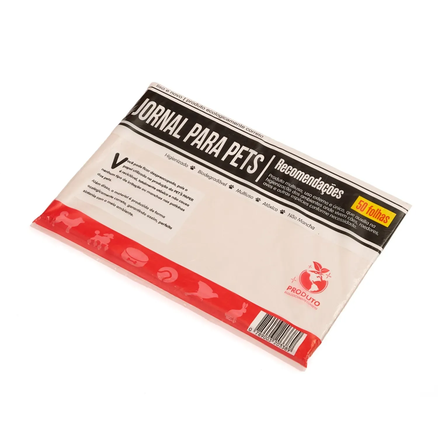 Jornal Liso para Pet Pets Paper