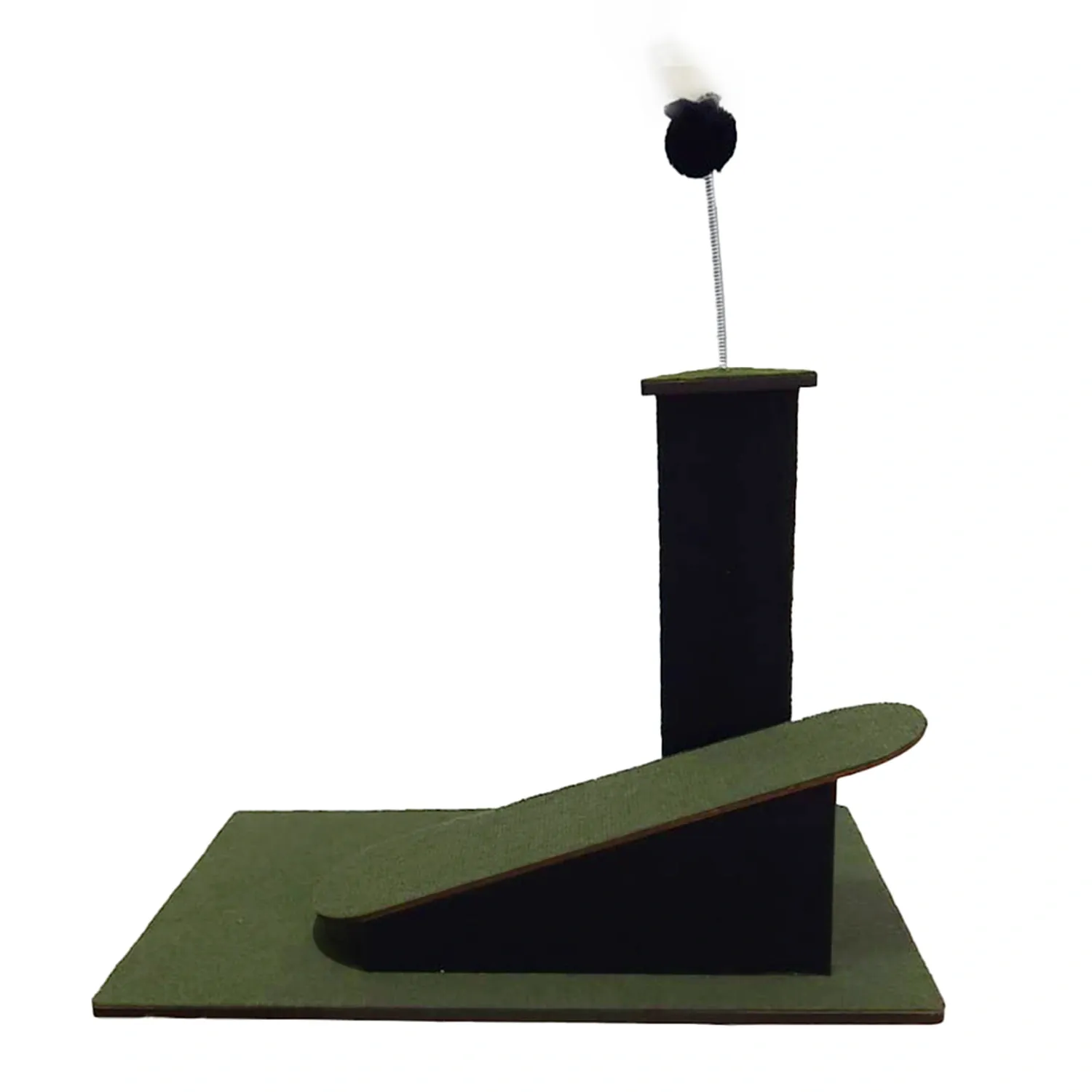 Arranhador Versátil com Rampa Fábrica Pet Verde