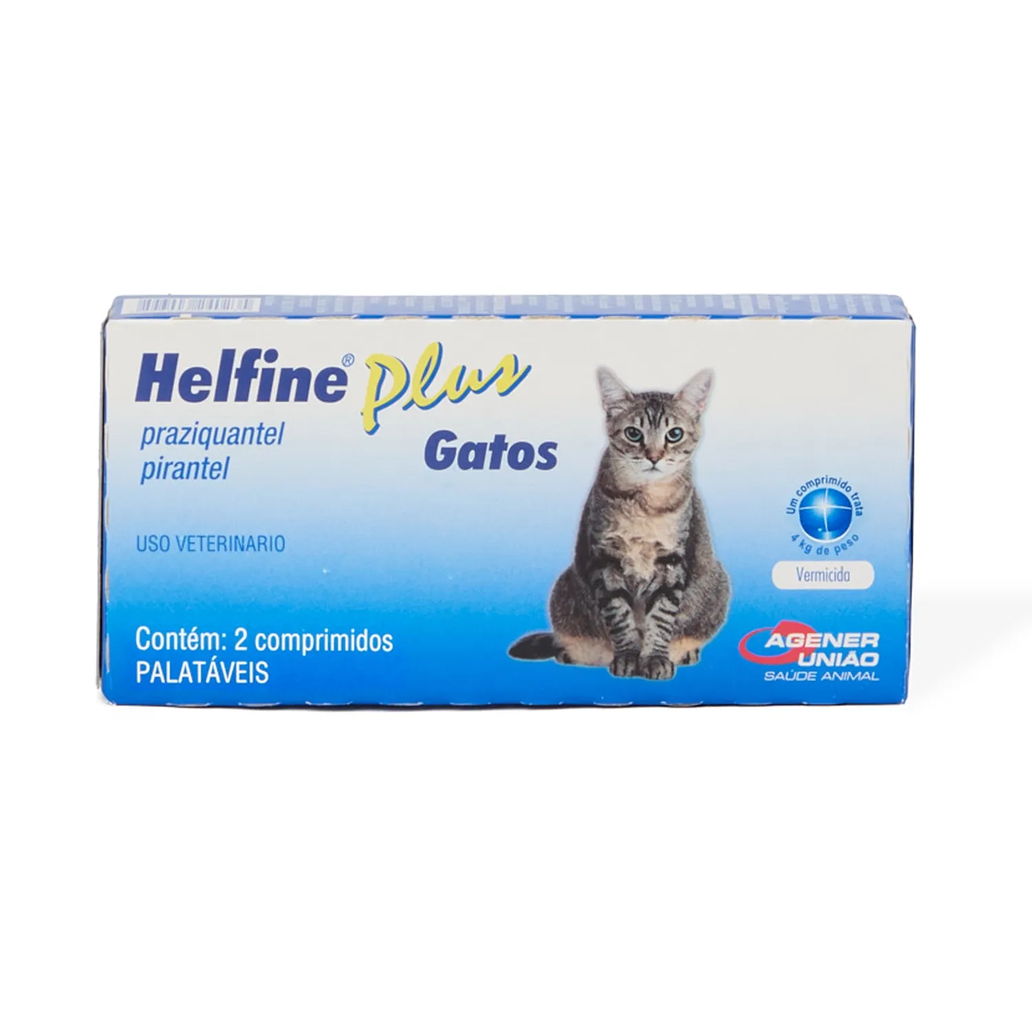 Vermífugo Helfine Plus para Gatos