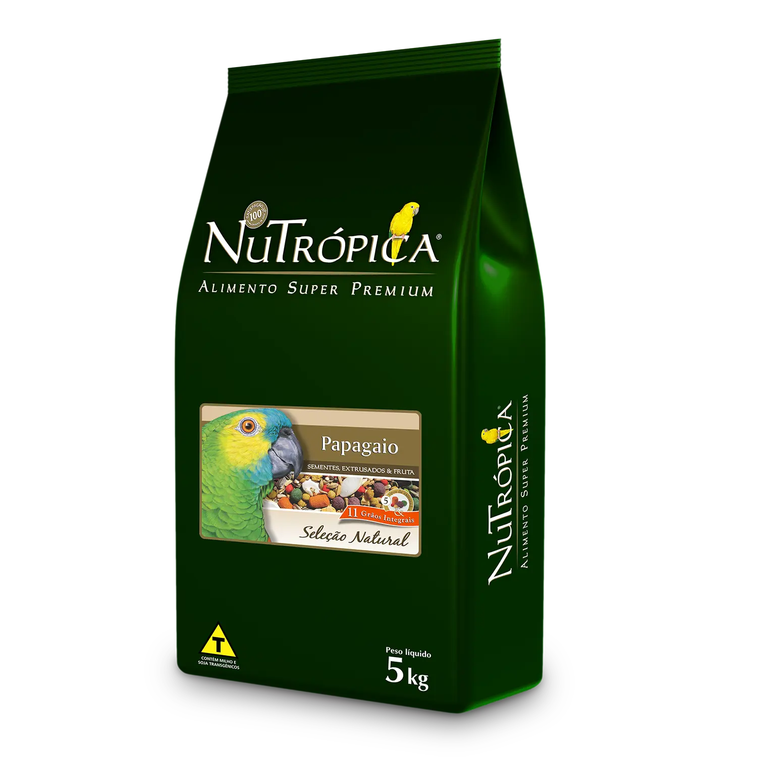 Ração Nutrópica Papagaio Seleção Natural