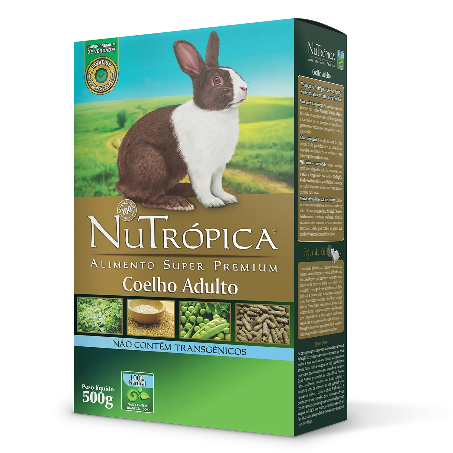 Ração Nutrópica para Coelho Adulto Super Premium