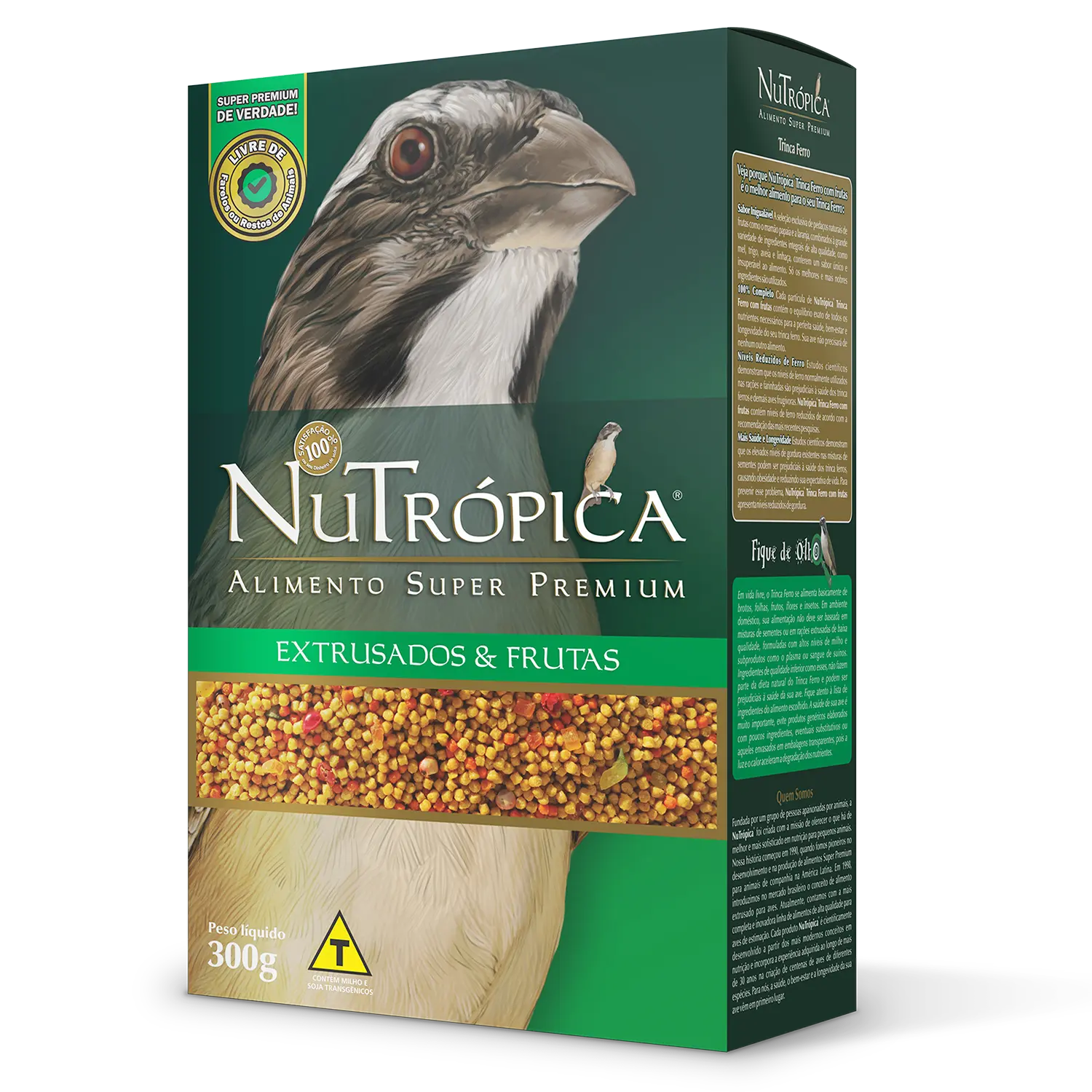 Ração Nutrópica para Trinca Ferro