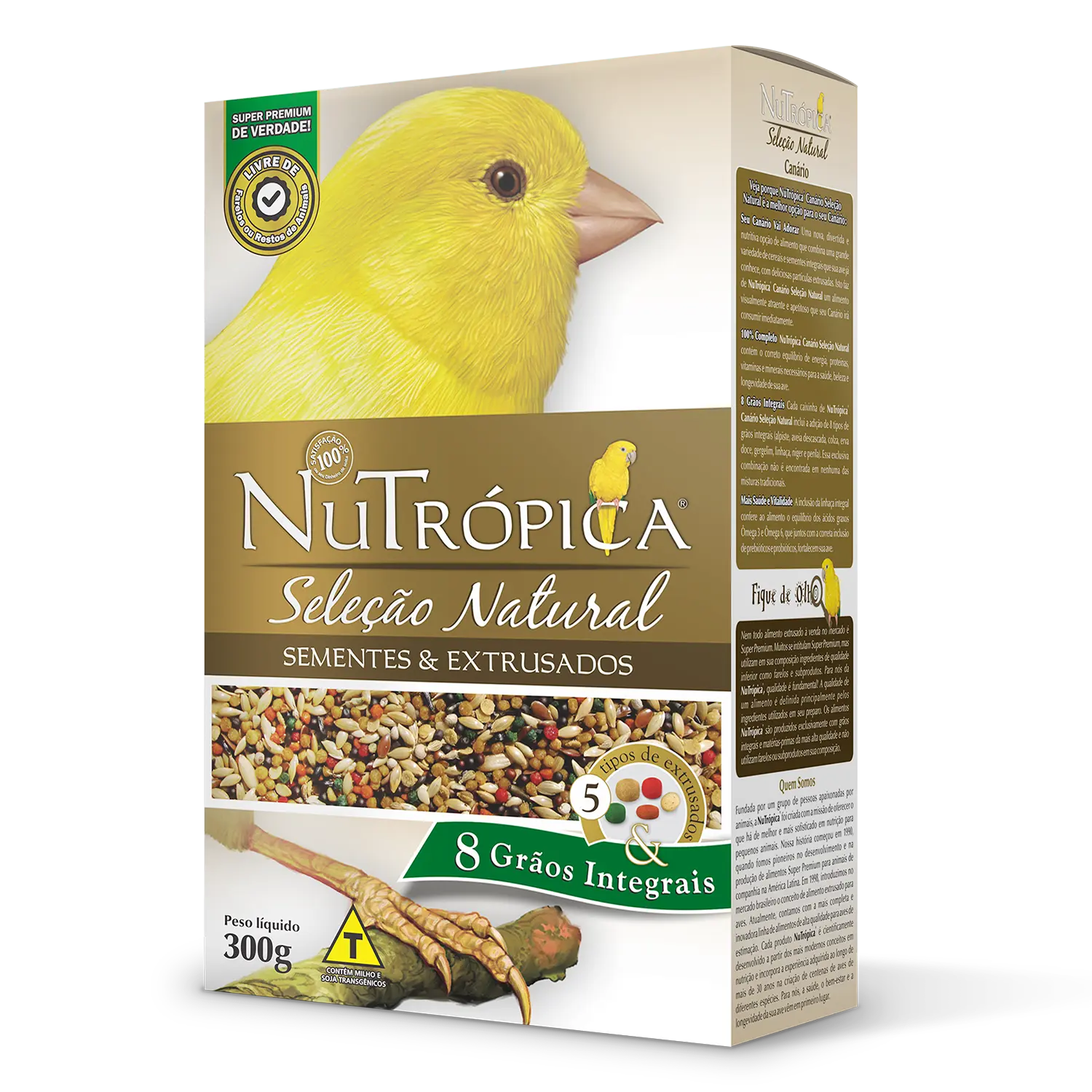 Ração Nutrópica Seleção Natural Canário