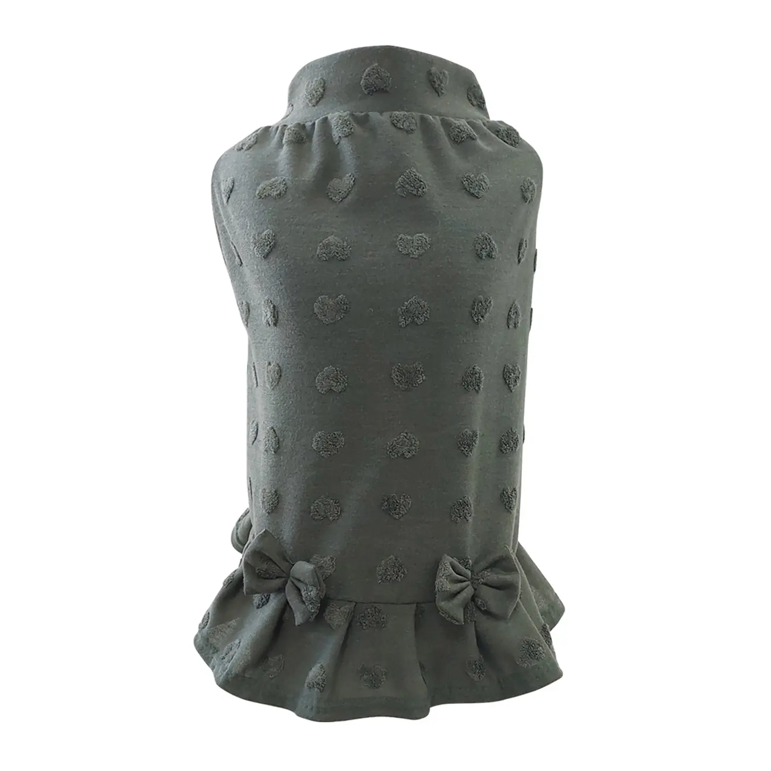 Vestido Coração Verde Fábrica Pet