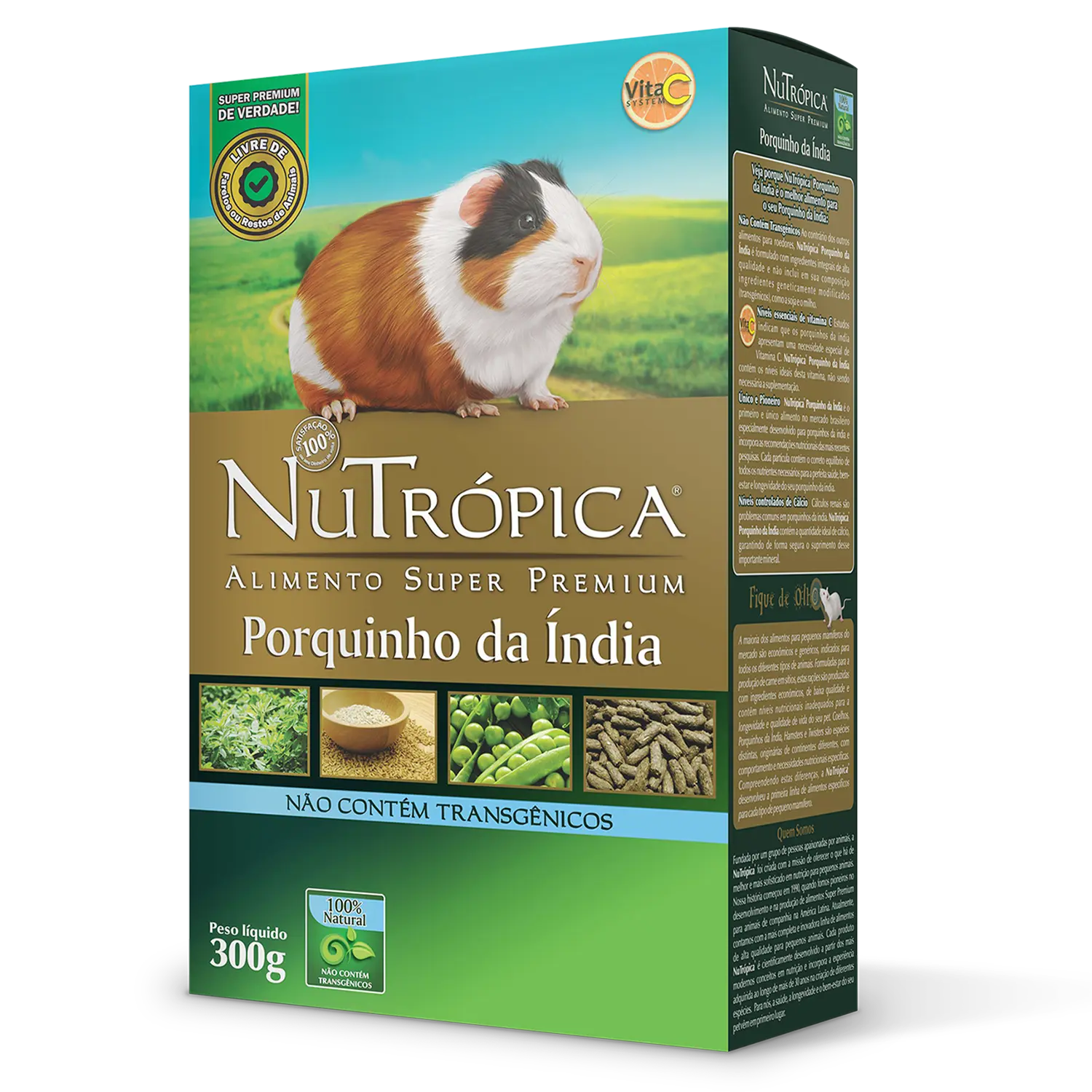 Ração Nutrópica para Porquinho-da-Índia Super Premium