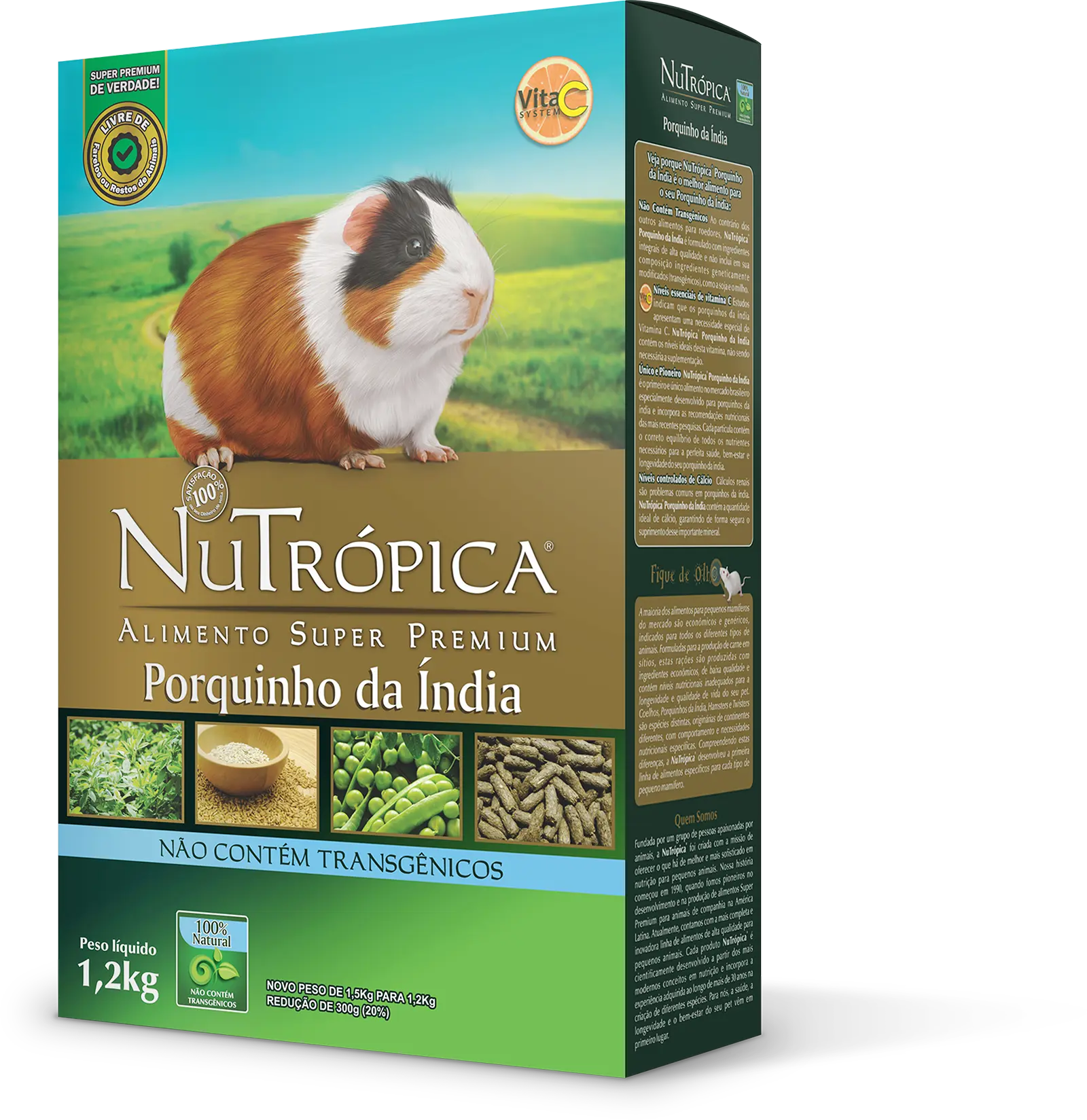 Ração Nutrópica para Porquinho-da-Índia Super Premium