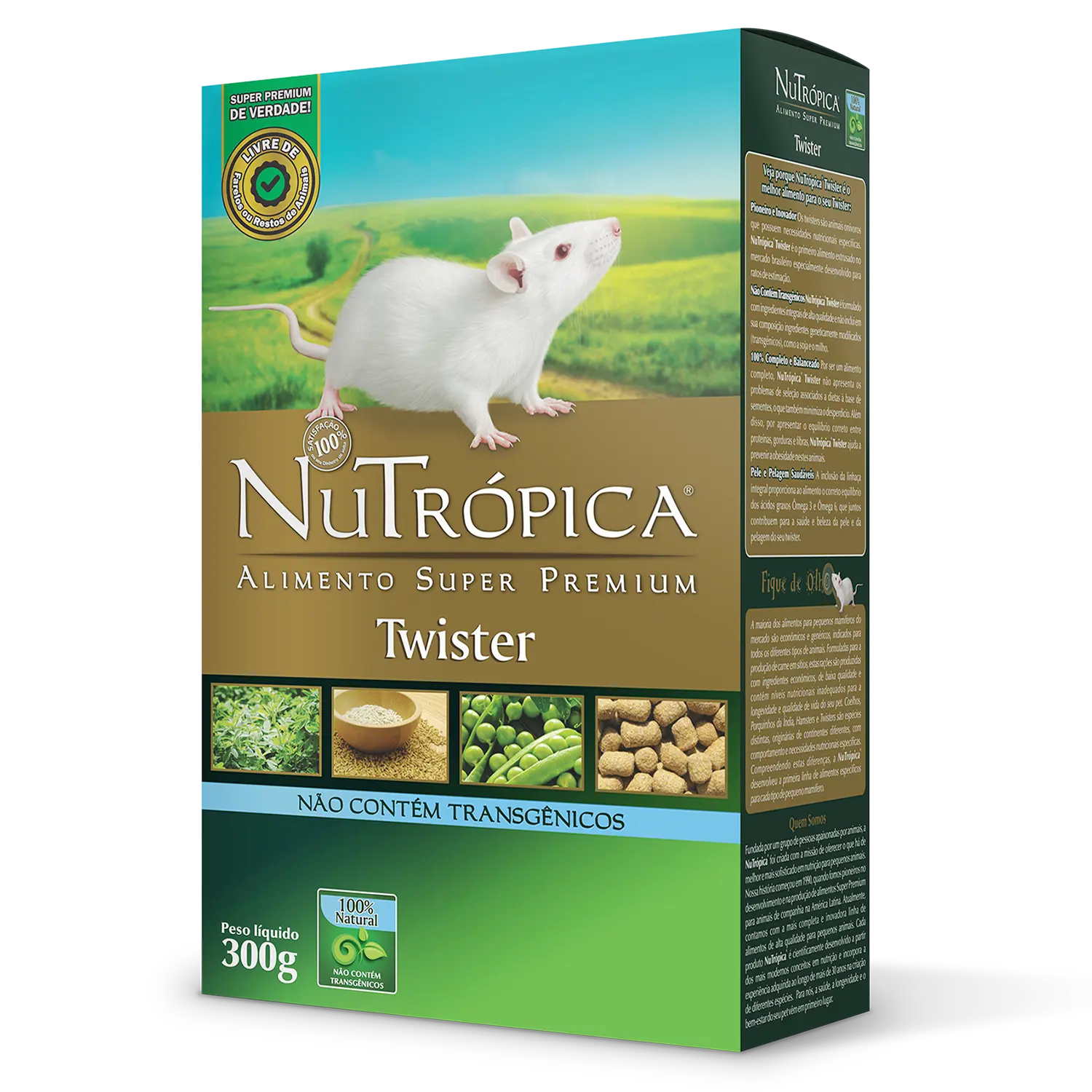 Ração Extrusada Nutrópica para Twister