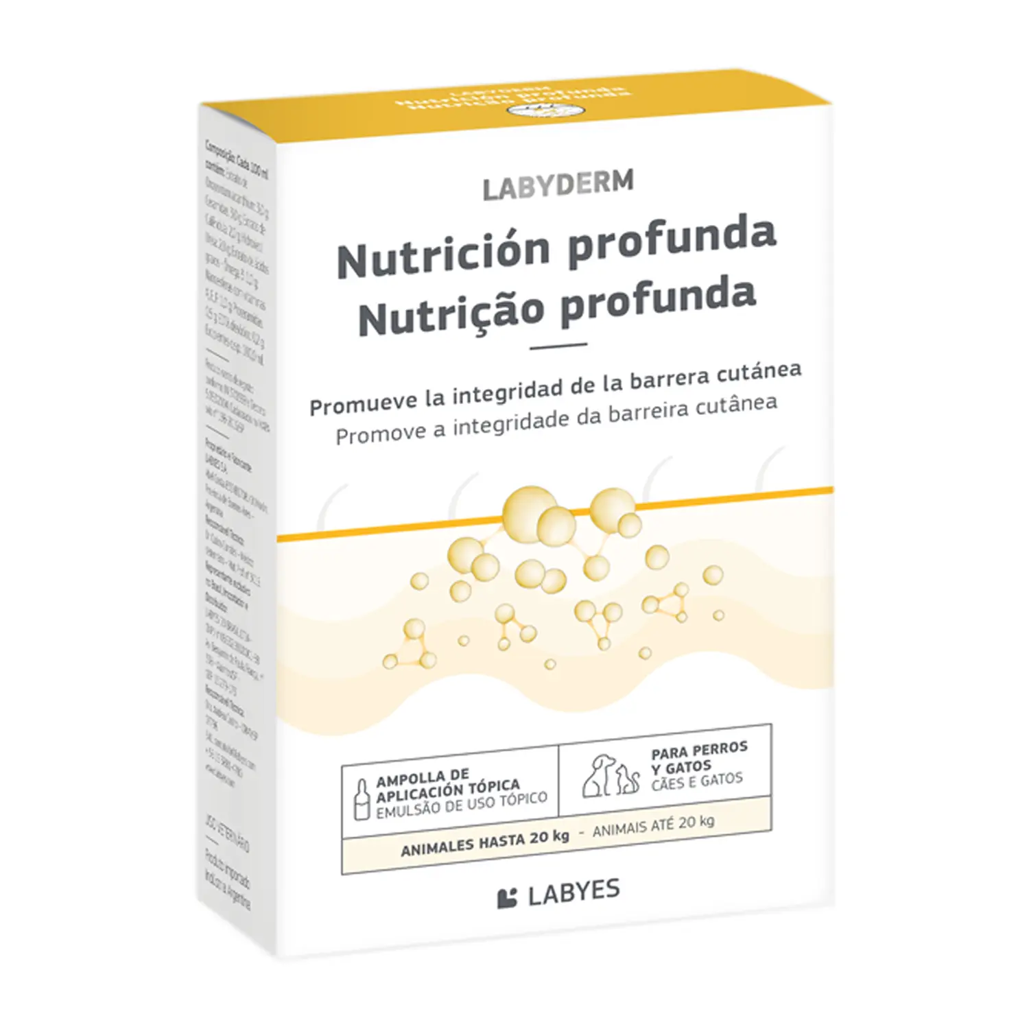 Nutrição Profunda Labyderm para Cães e Gatos