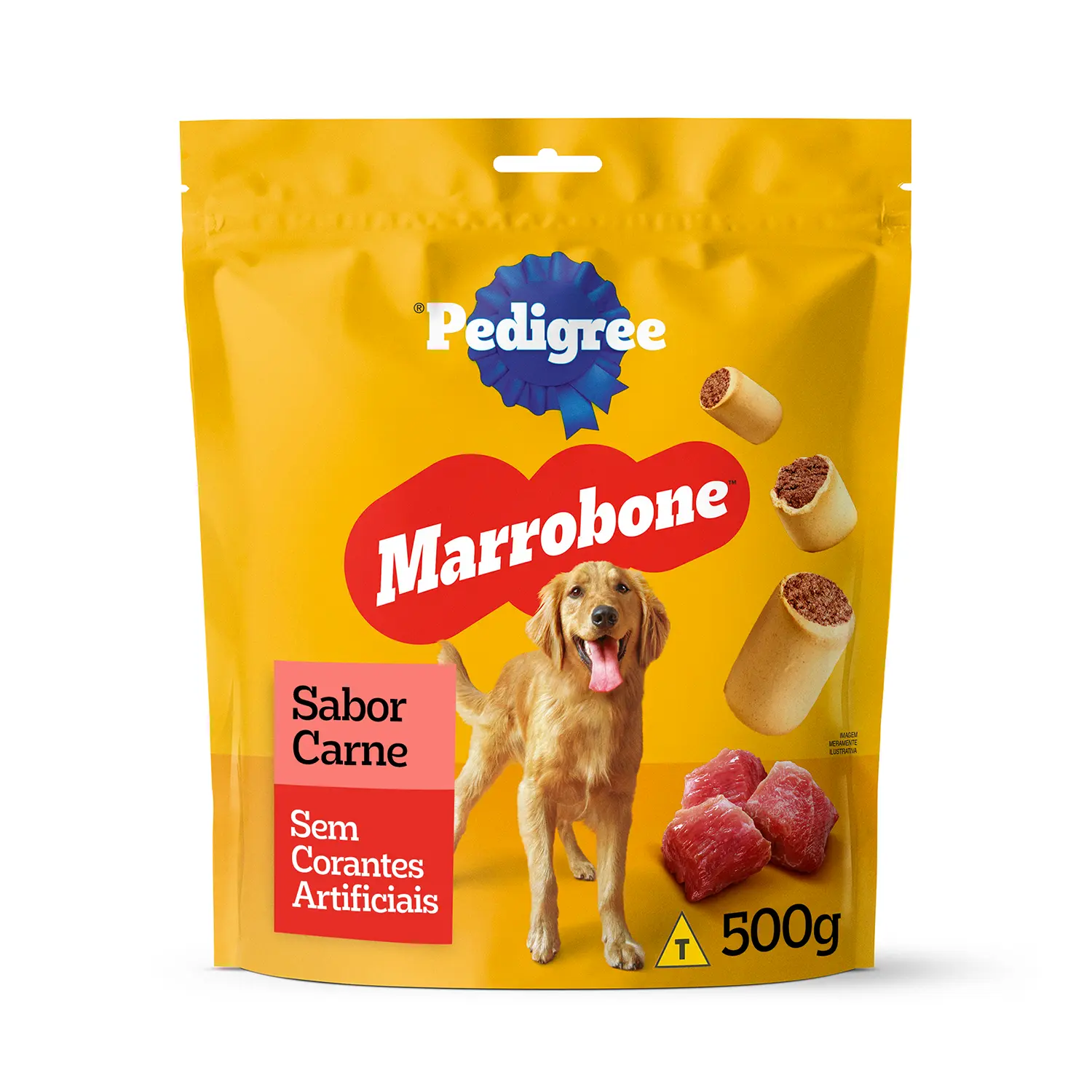 Biscoito Pedigree Marrobone para Cães Adultos Carne