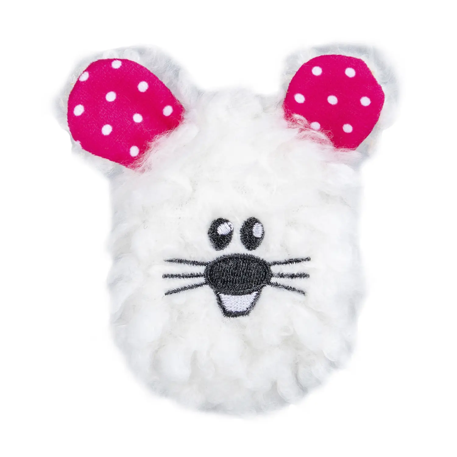 Brinquedo Ratinho Pelúcia Branco Flicks