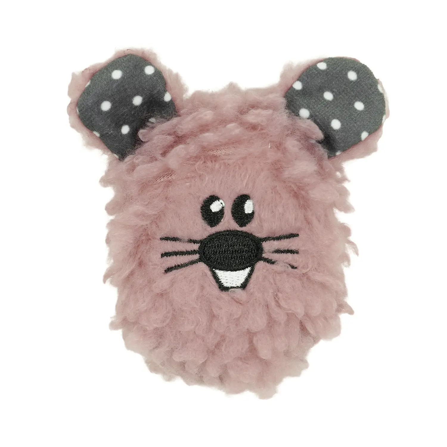 Brinquedo Ratinho Pelúcia Rosa Flicks