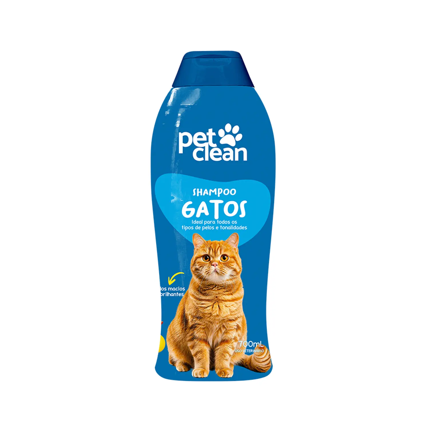Shampoo Gatos 2 em 1 Pet Clean