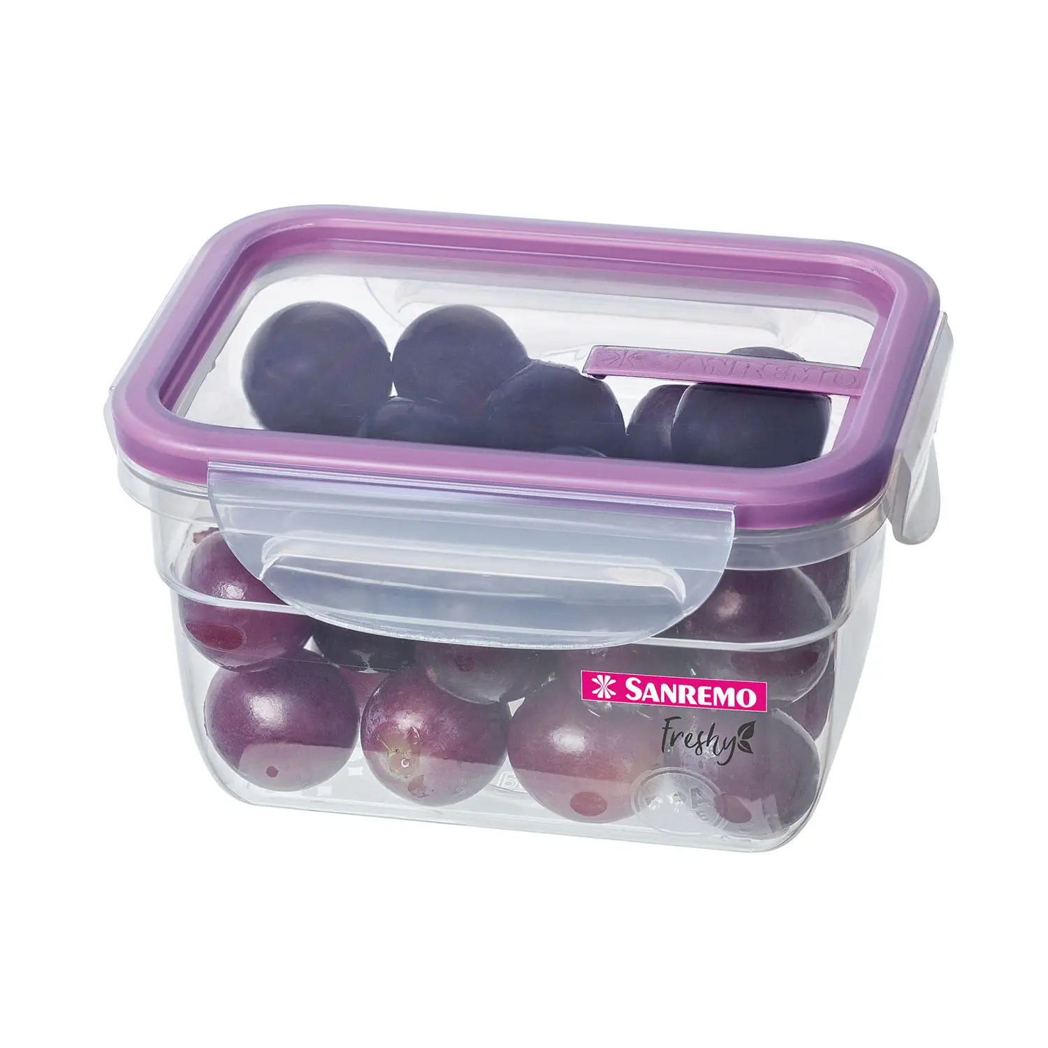 Pote Hermético com Trava Sanremo Roxo