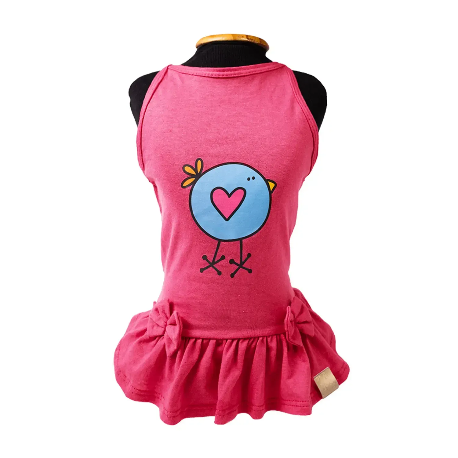 Vestido Pintinho Coral Fábrica Pet