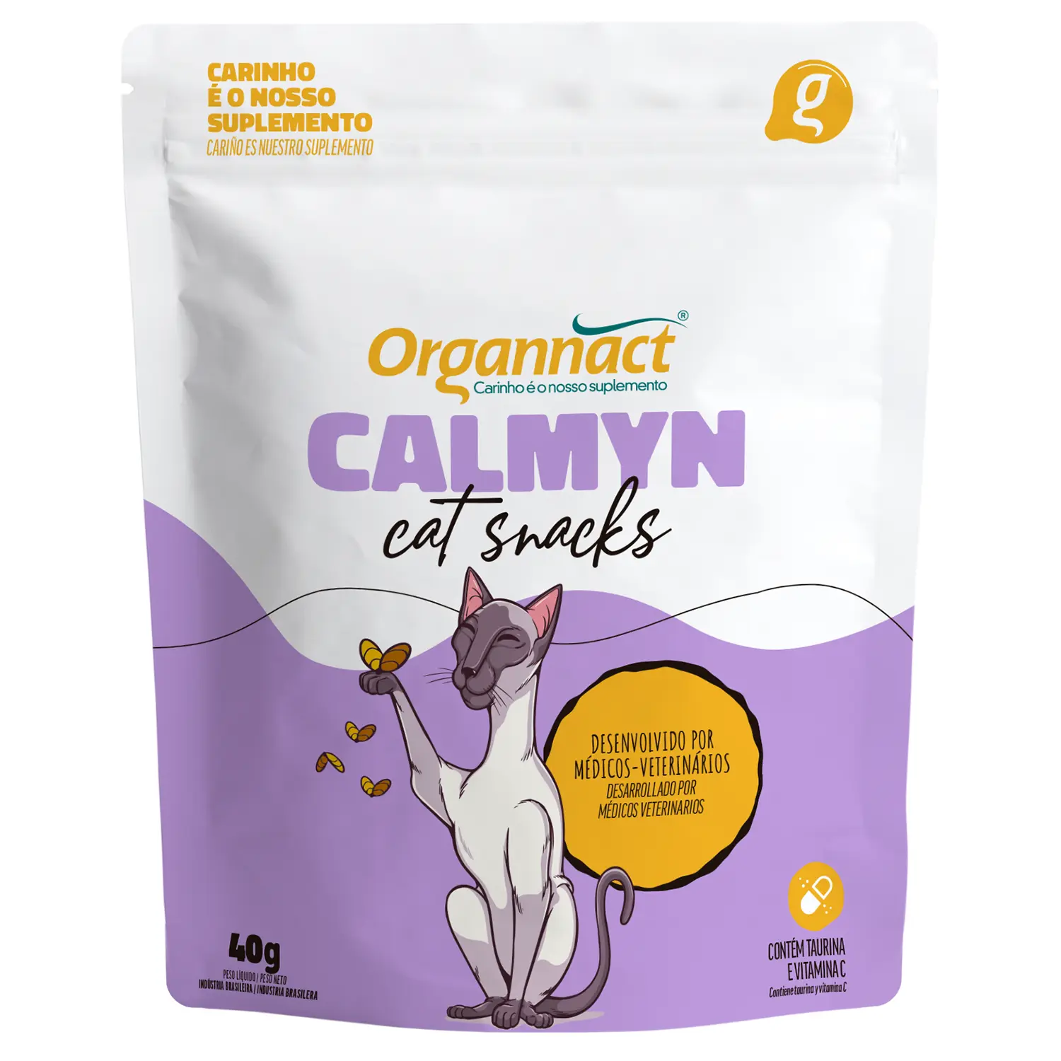 Organnact Calmyn Cat Snacks