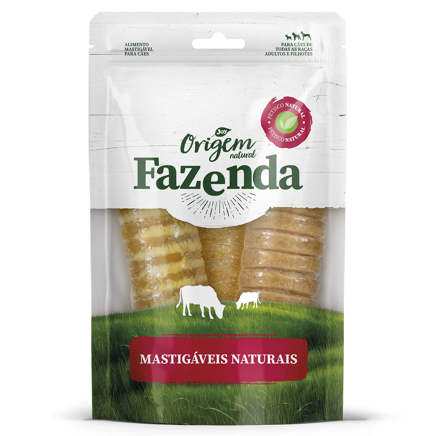 Petisco Origem Natural Fazenda Traqueia Recheada