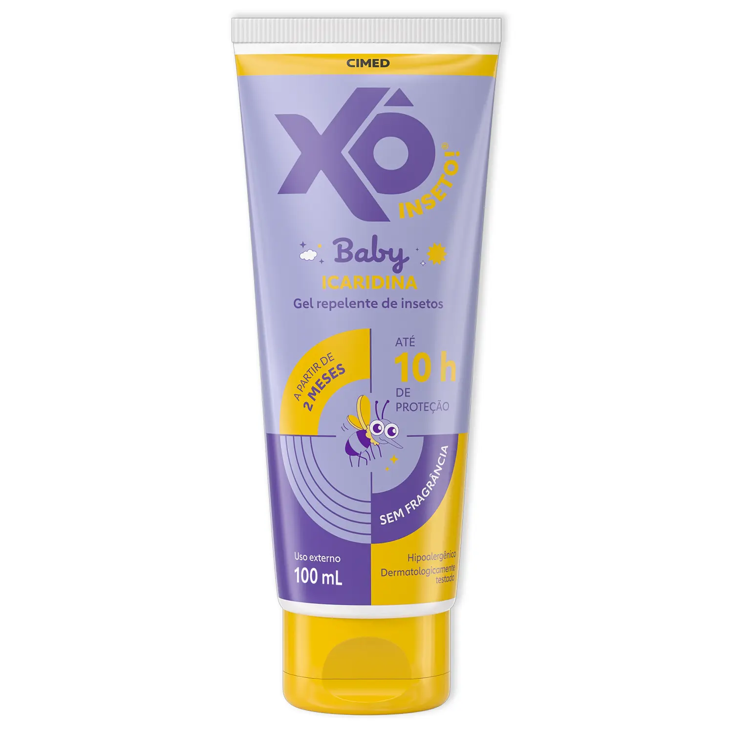 Gel Repelente de Insetos Xô Inseto Baby sem Perfume