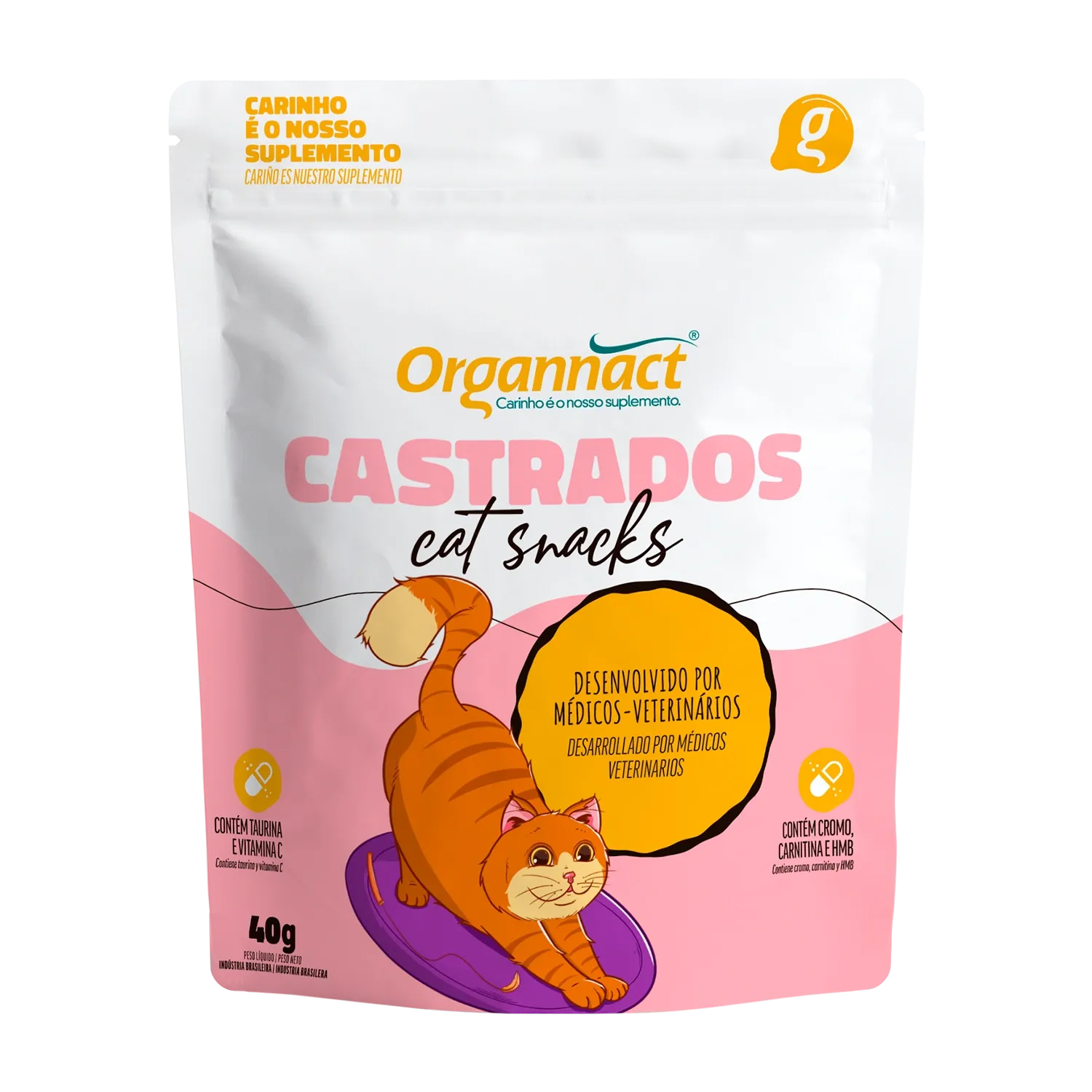 Cat Snacks Castrados Organnact