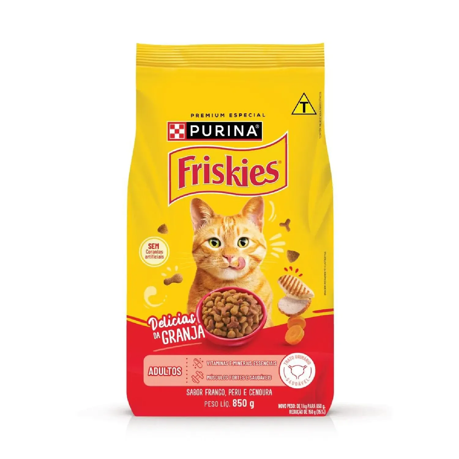 Ração Friskies Gatos Adultos Delícias da Granja Frango